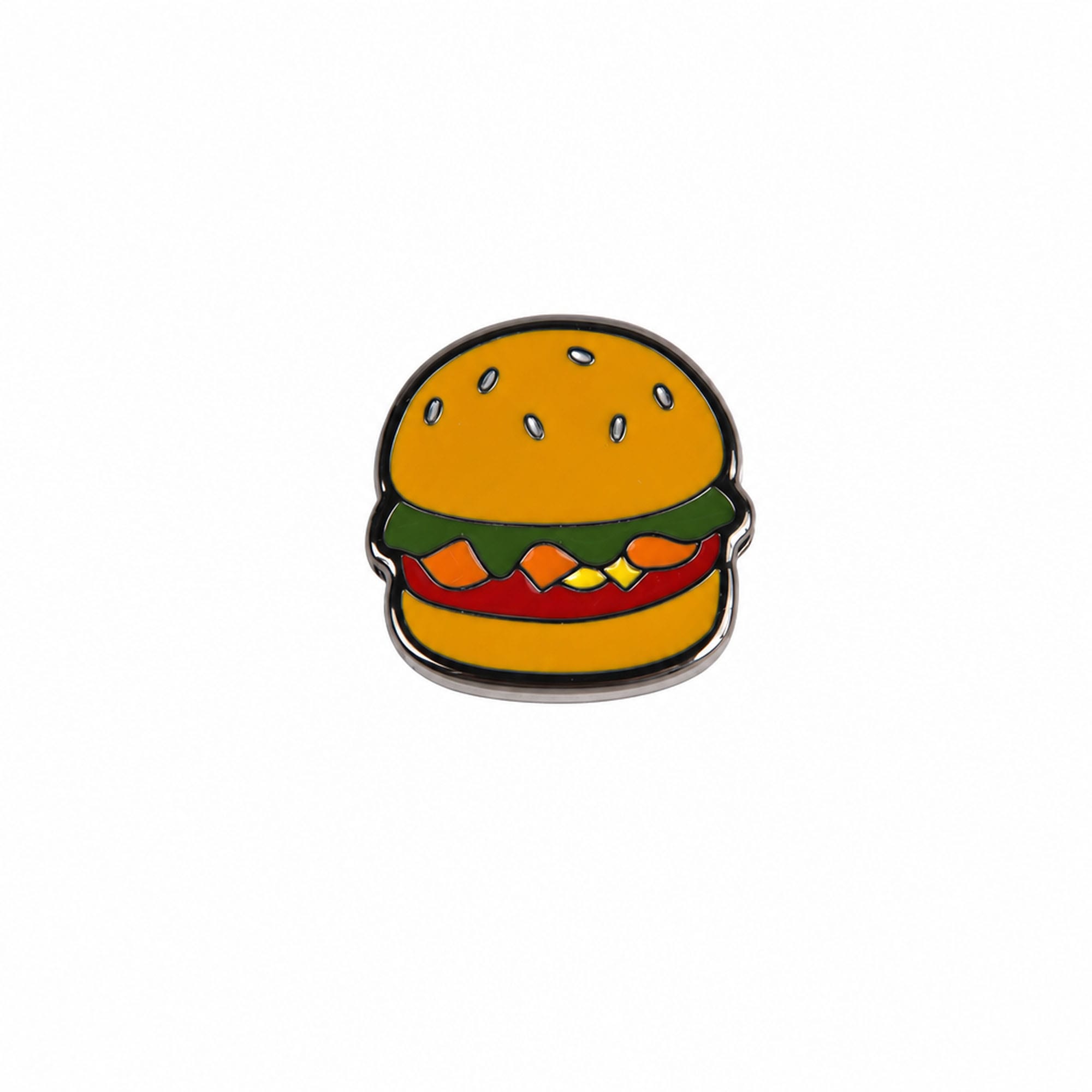Patriotic Bag Charm - HAMBURGER - 26718_LugPatrioticCharm_Hamburger_Angle_01