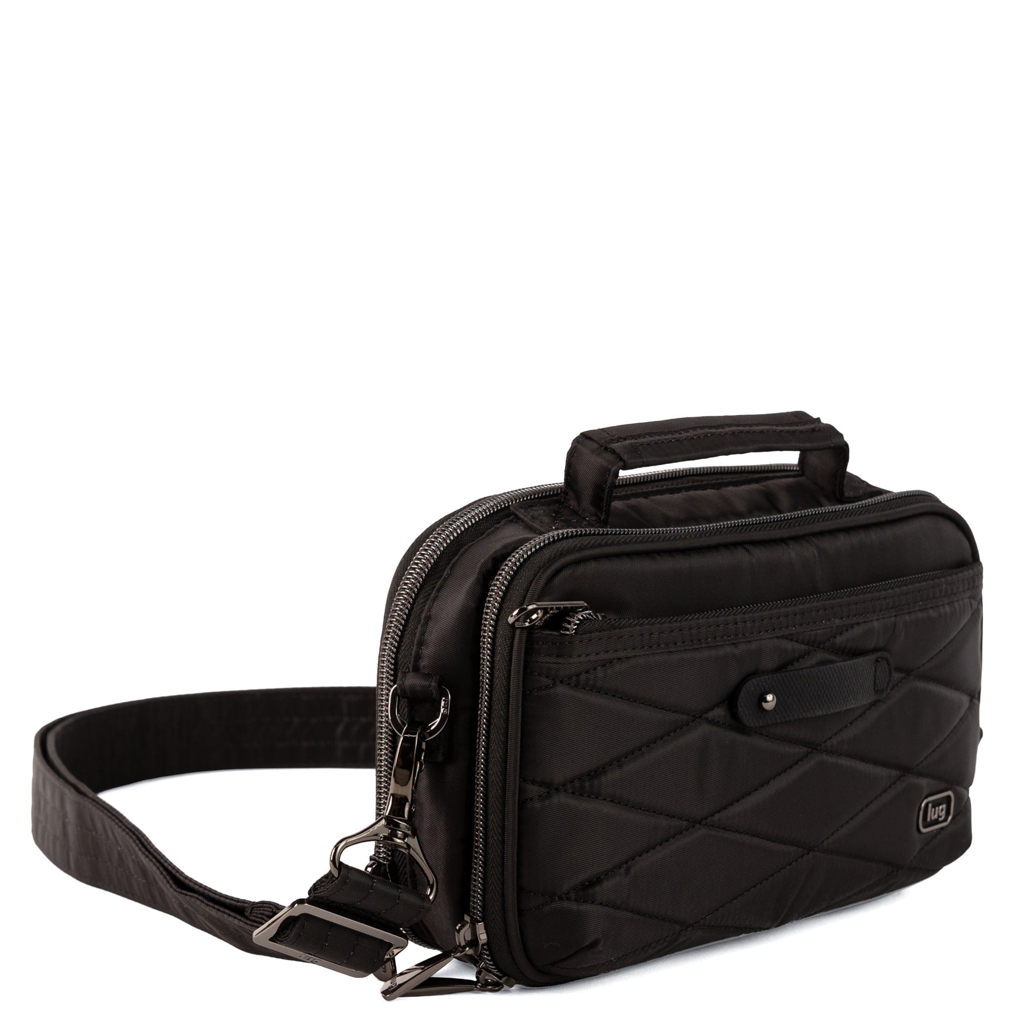 Legacy Collection Roundabout Crossbody Bag - BLACK - 26723_LegacyRoundabout_Black_Angle_02