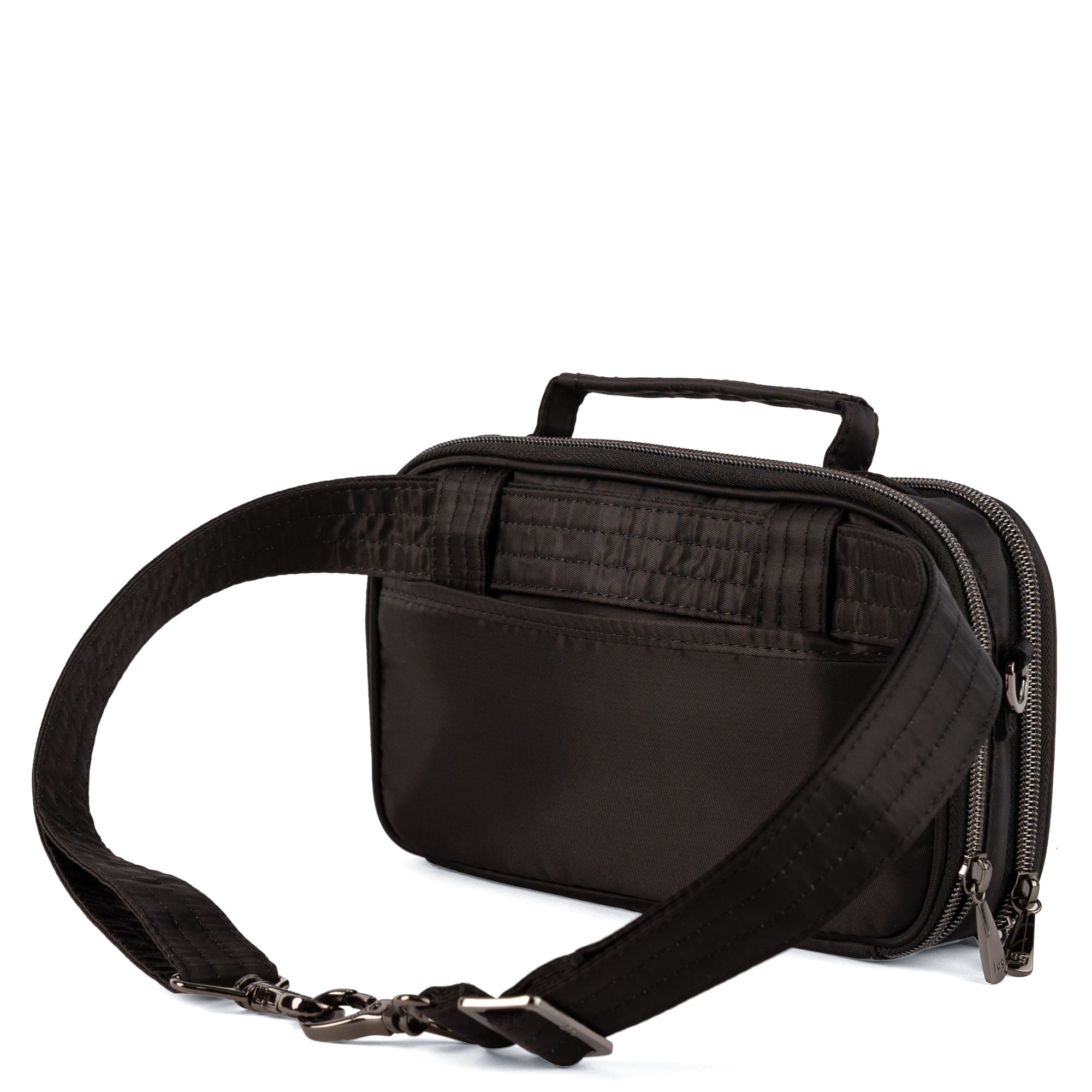 Legacy Collection Roundabout Crossbody Bag - BLACK - 26723_LegacyRoundabout_Black_Angle_05
