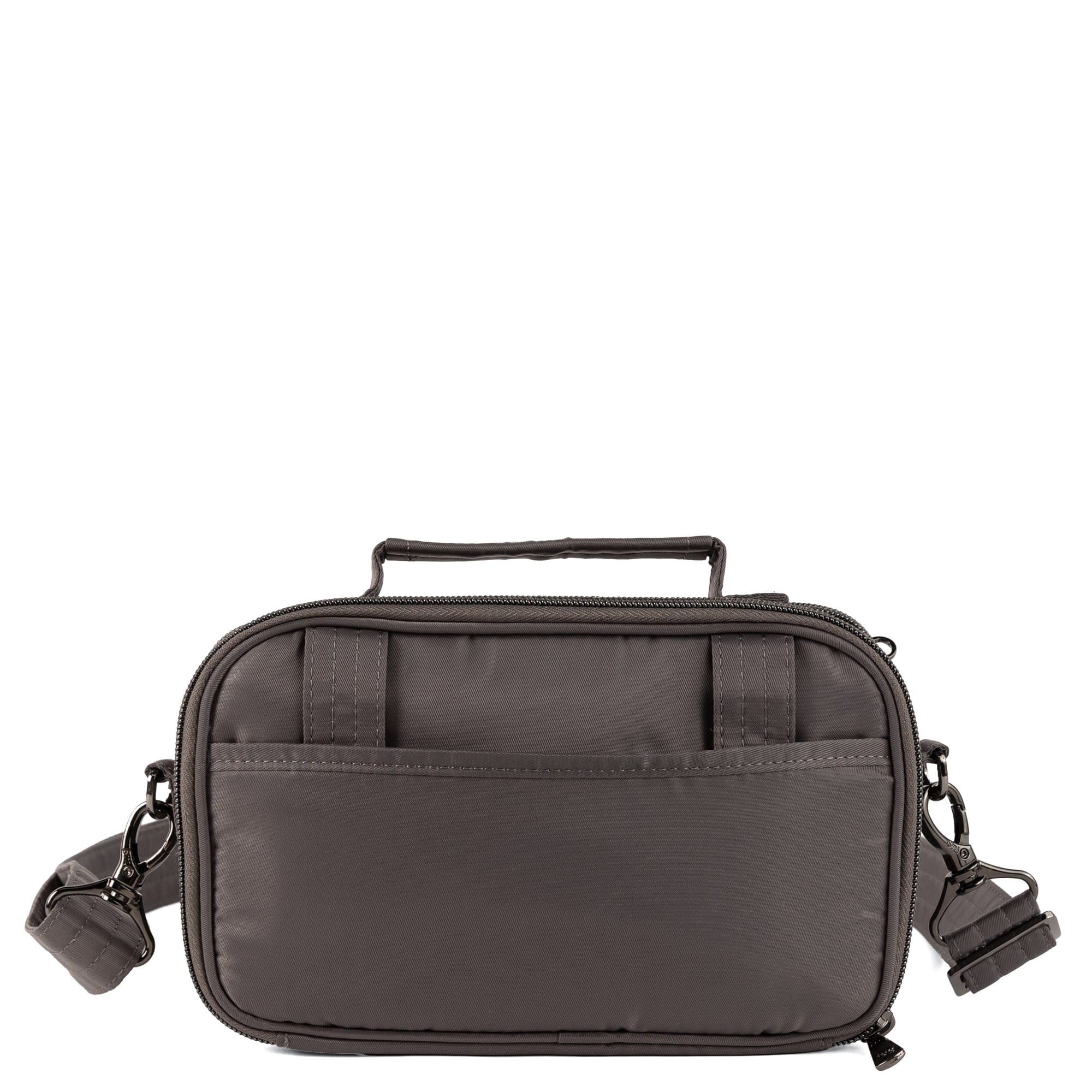 Legacy Collection Roundabout Crossbody Bag - STORM GREY - 26724_LegacyRoundabout_StormGrey_Angle_04