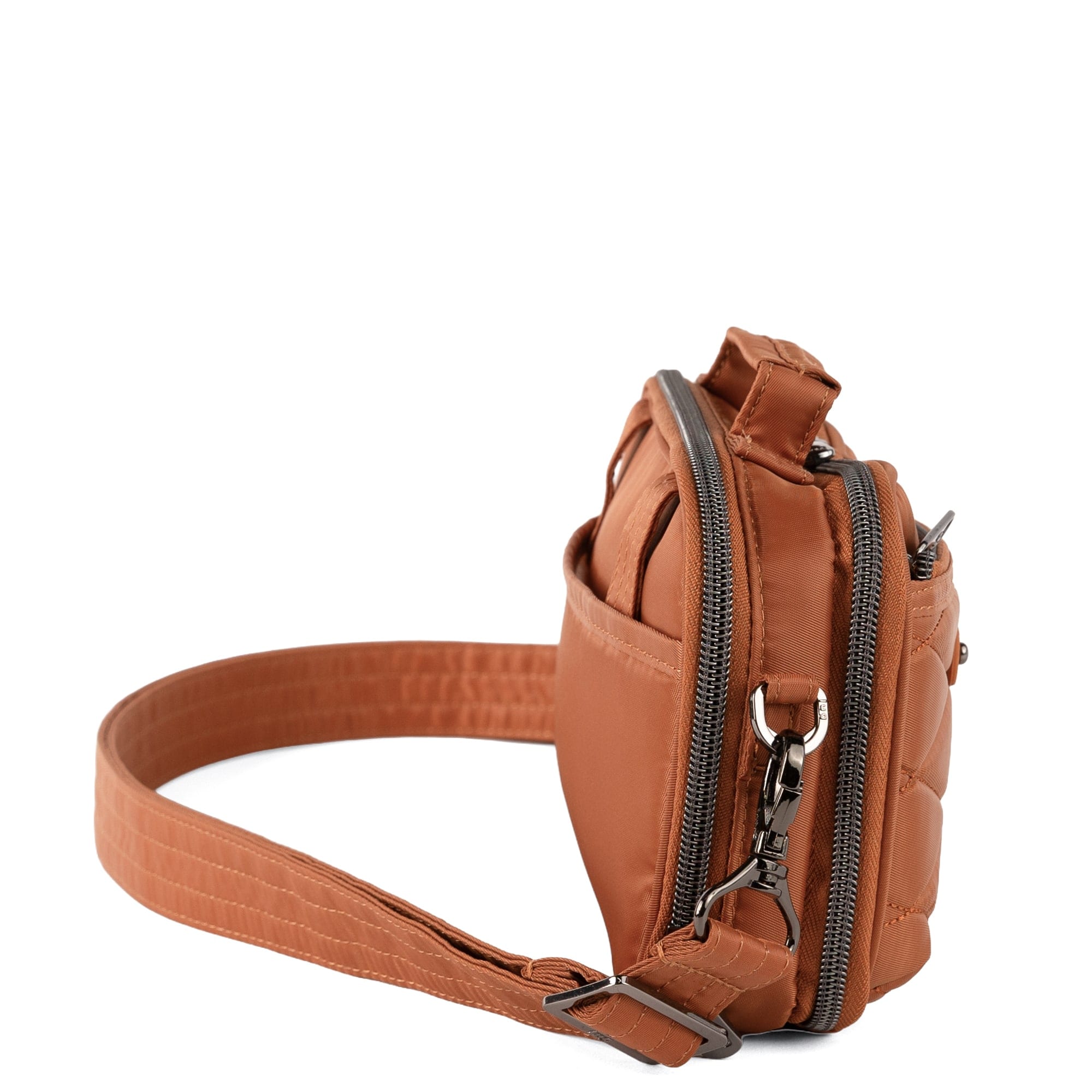 Legacy Collection Roundabout Crossbody Bag - CAPPUCCINO - 26726_LegacyRoundabout_Cappuccino_Angle_03