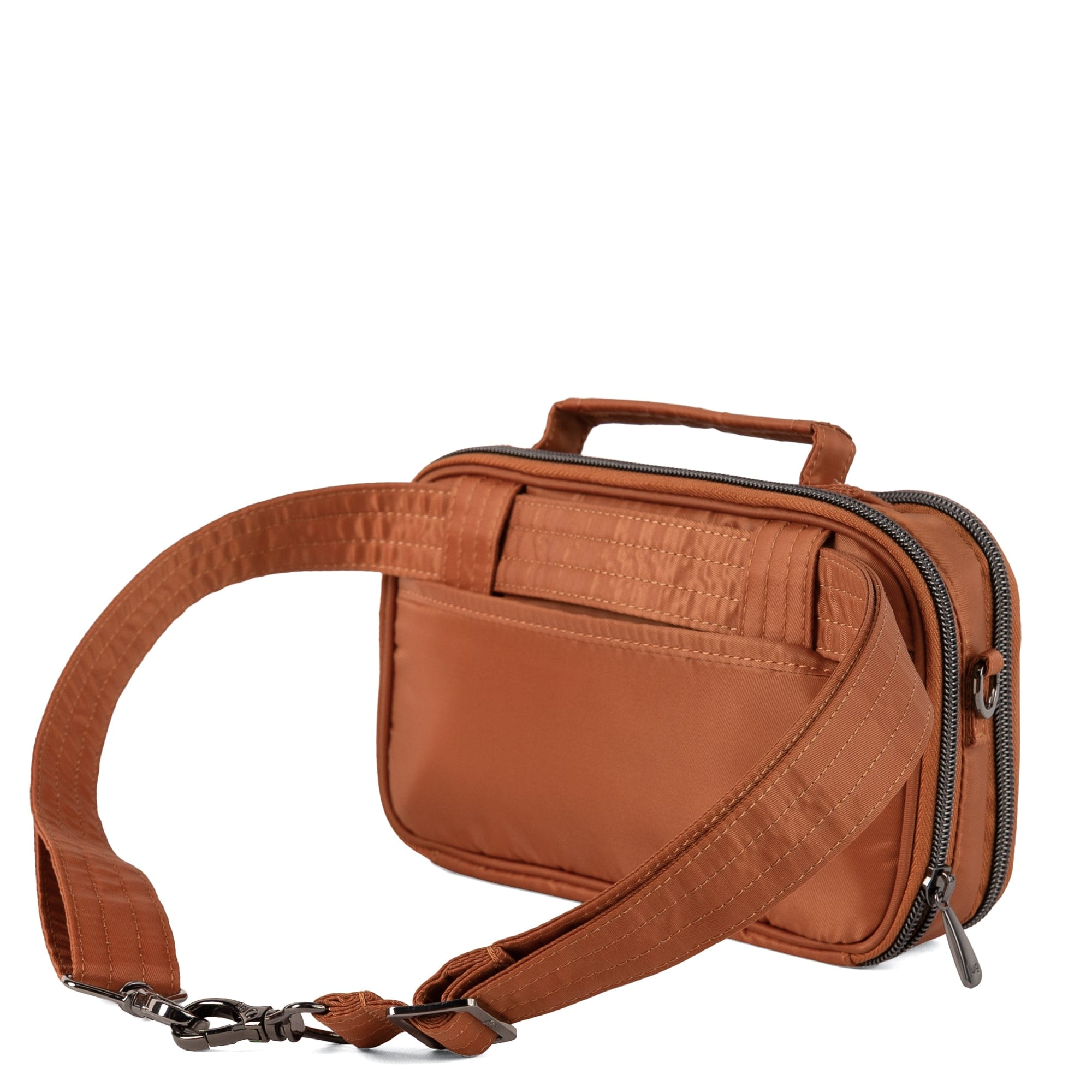 Legacy Collection Roundabout Crossbody Bag - CAPPUCCINO - 26726_LegacyRoundabout_Cappuccino_Angle_05