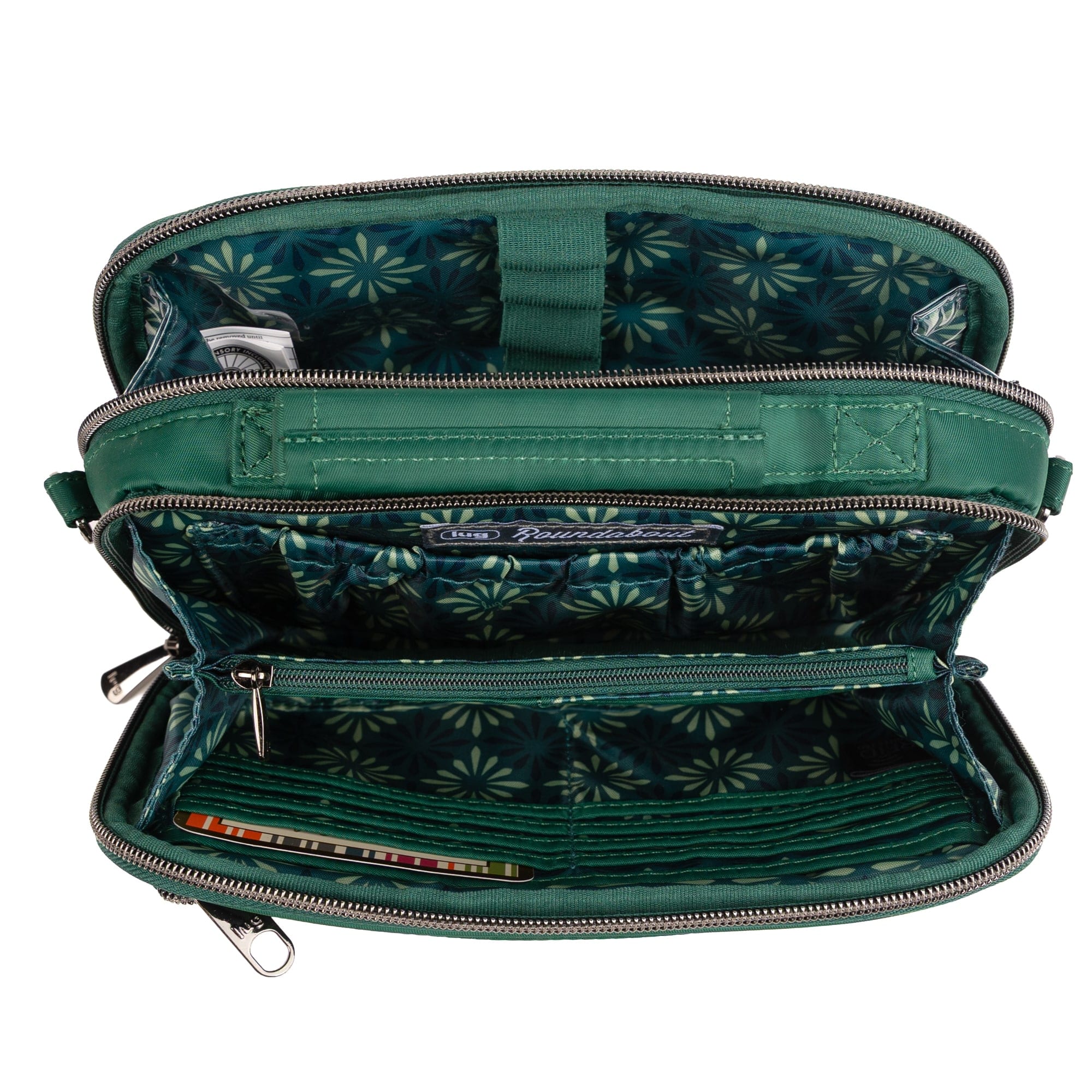 Legacy Collection Roundabout Crossbody Bag - WICKEDLY GREEN - 26727_LegacyRoundabout_WickedlyGreen_Angle_06