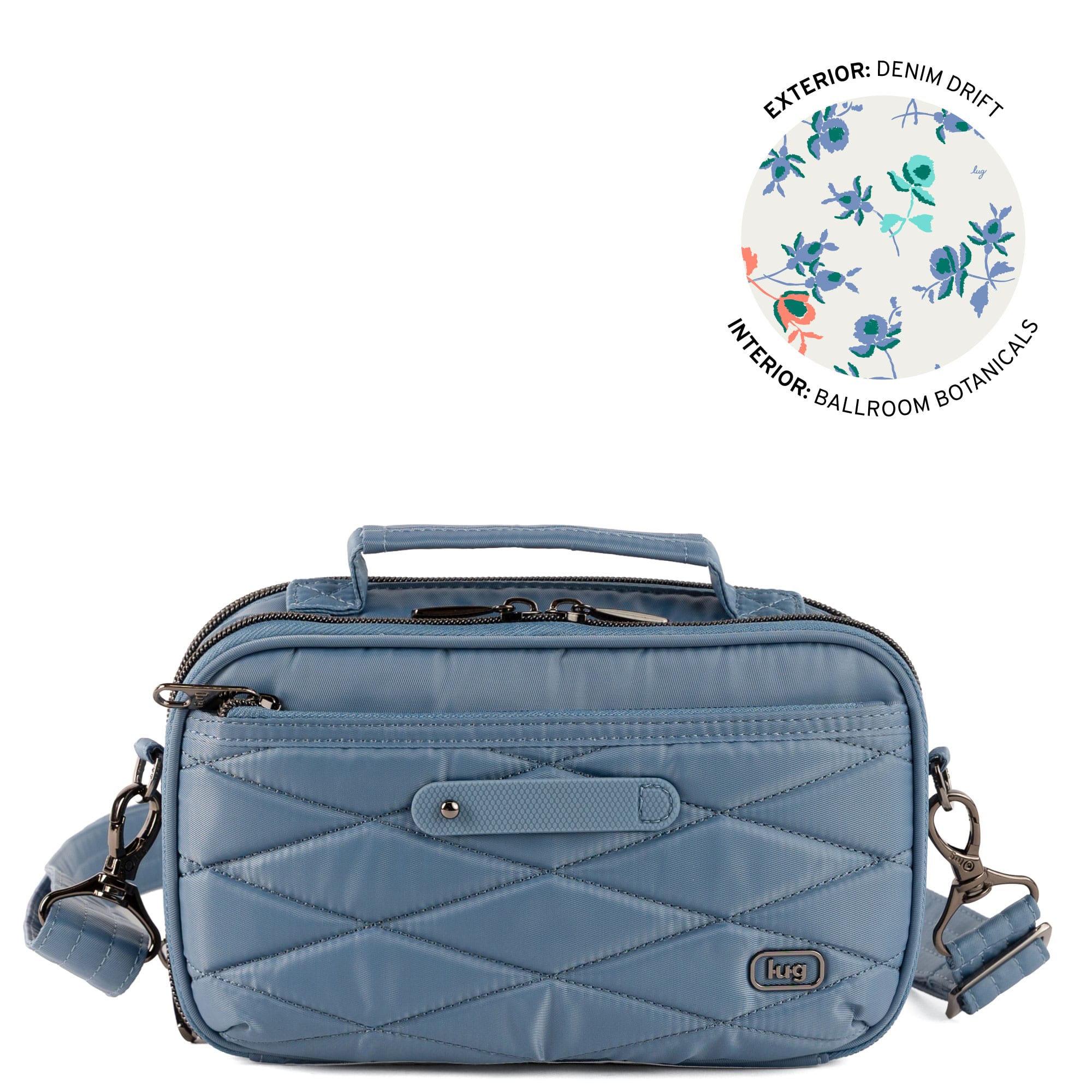 Legacy Collection Roundabout Crossbody Bag - DENIM DRIFT - 26729_LegacyRoundabout_DenimDrift_Angle_01