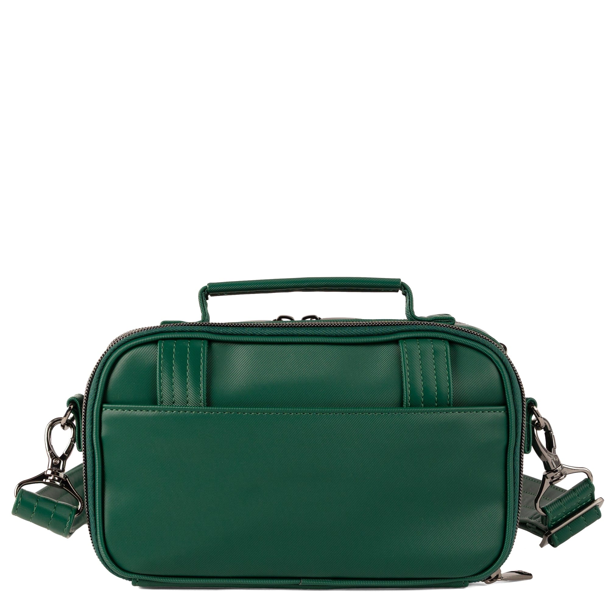 Legacy Collection Roundabout Satin Luxe VL Crossbody Bag - WICKEDLY GREEN - 26736_LegacyRoundaboutSatinLuxe_WickedlyGreen_Angle_04