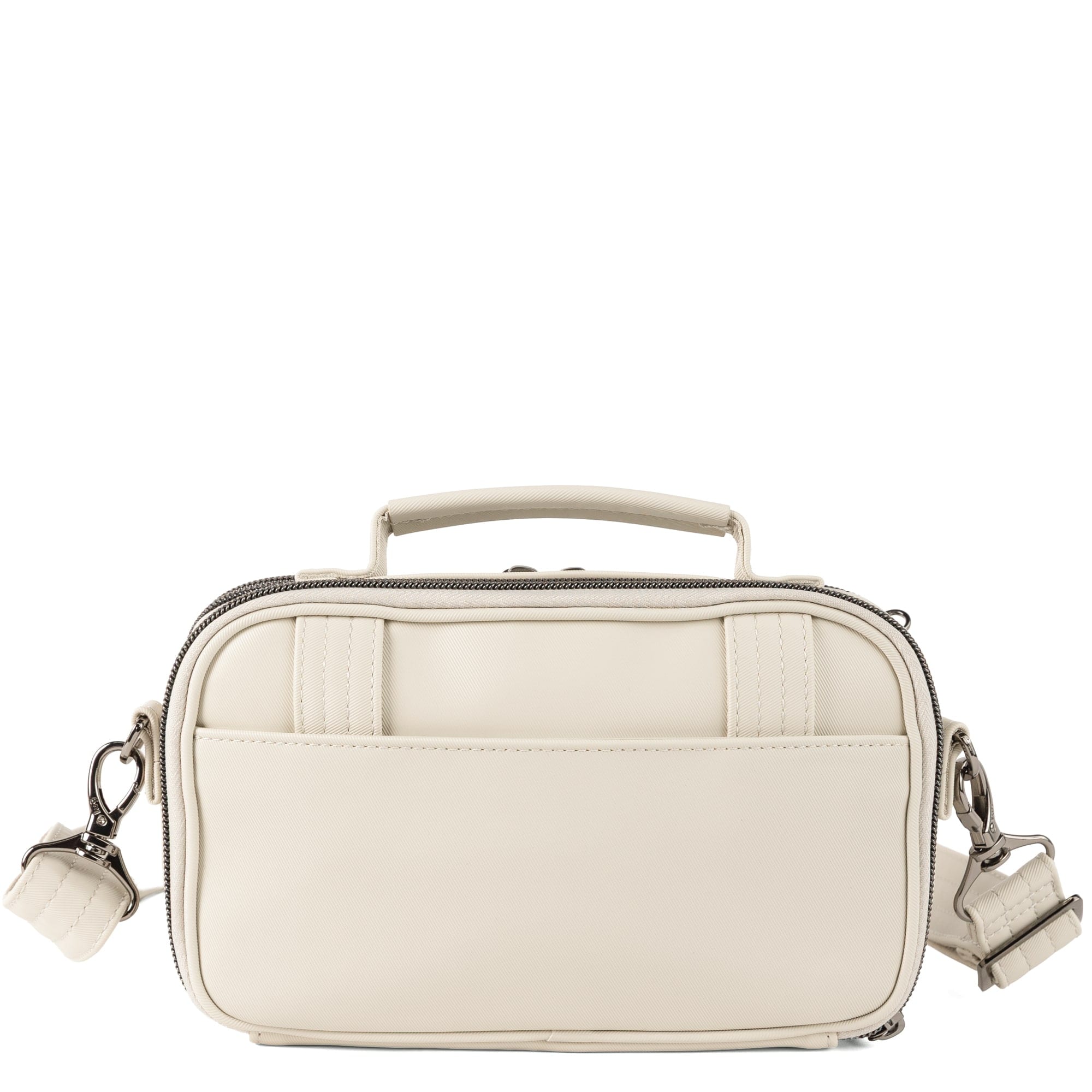 Legacy Collection Roundabout Satin Luxe VL Crossbody Bag - PEBBLE - 26737_LegacyRoundaboutSatinLuxe_Pebble_Angle_04