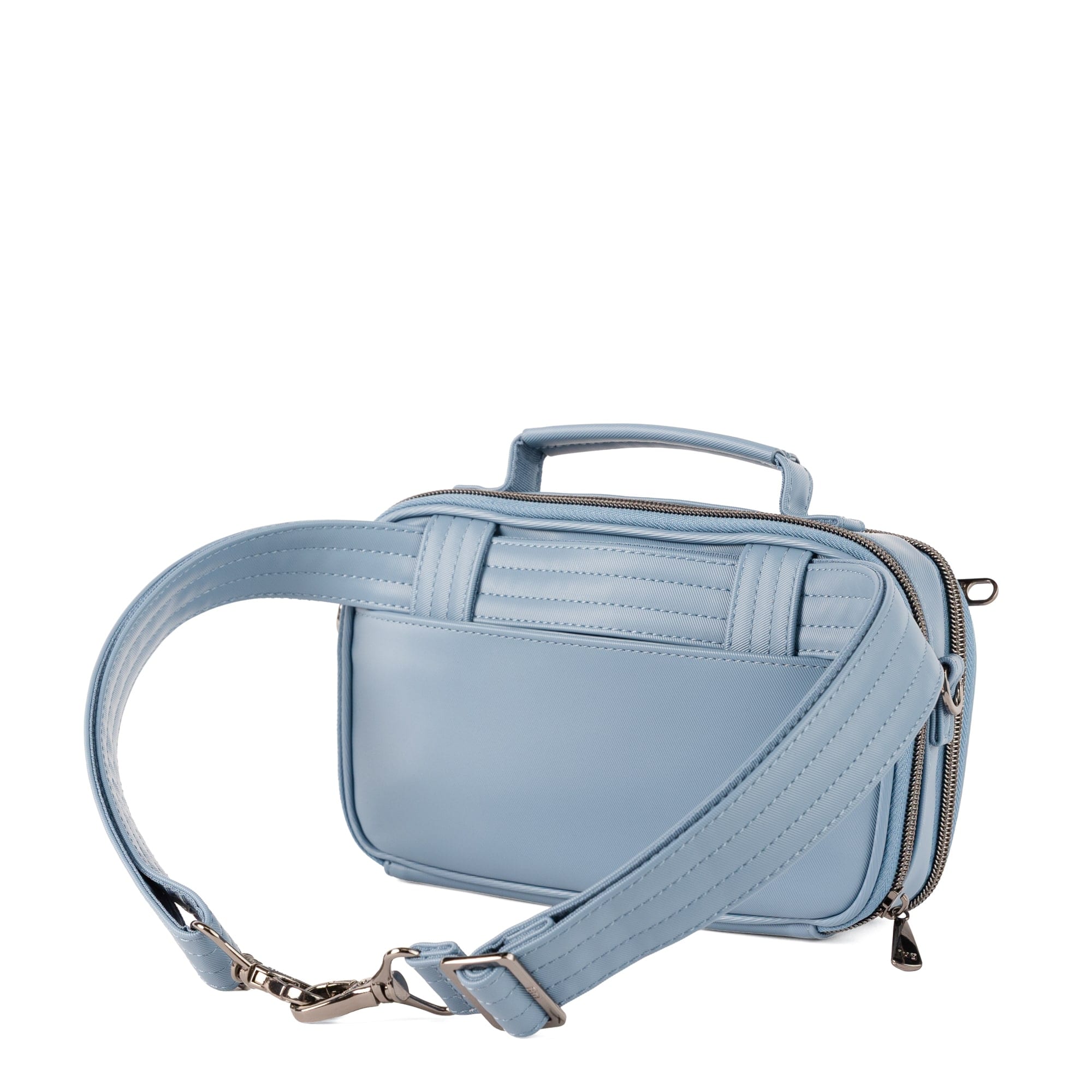 Legacy Collection Roundabout Satin Luxe VL Crossbody Bag - DENIM DRIFT - 26739_LegacyRoundaboutSatinLuxe_DenimDrift_Angle_05