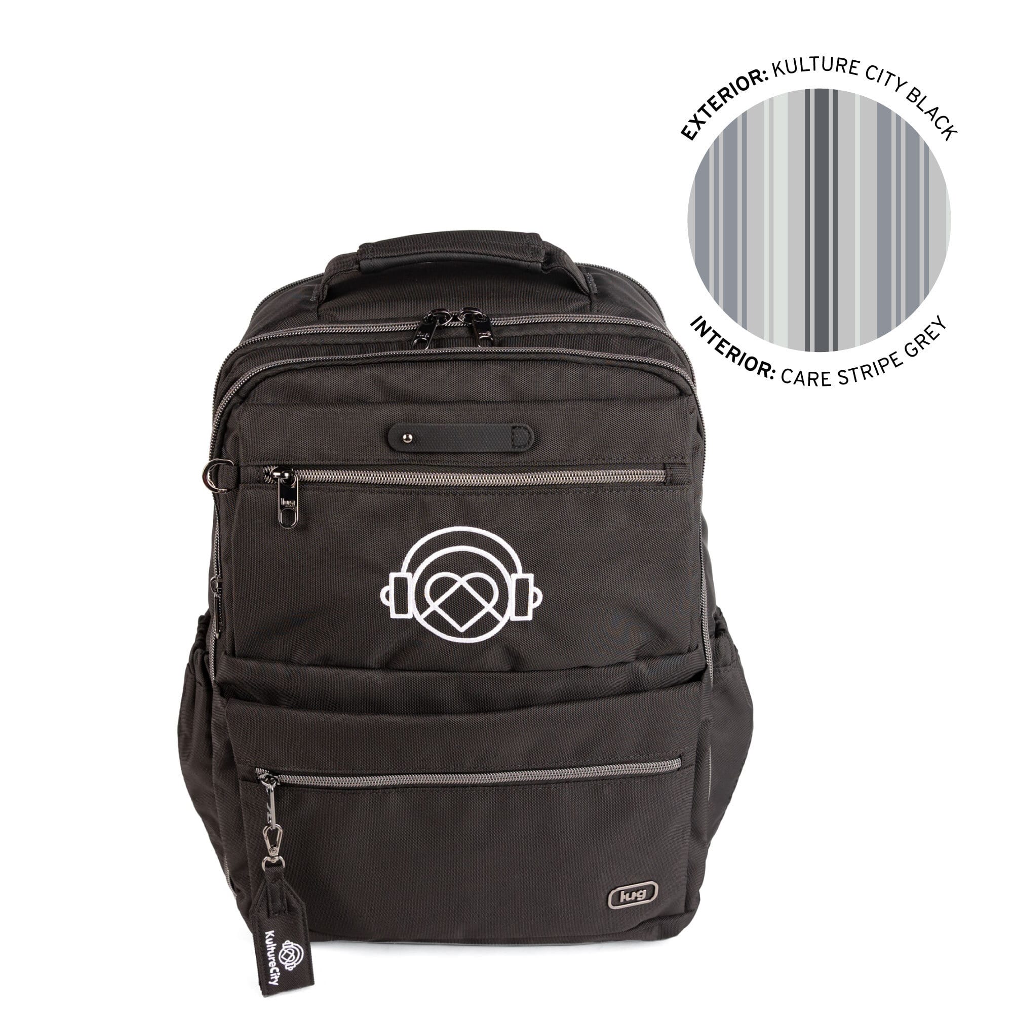 KultureCity x Lug Jetpack Ultra X Travel Backpack - KULTURECITY BLACK - 26757_Jetpack_KultureCityBlack_Angle_01