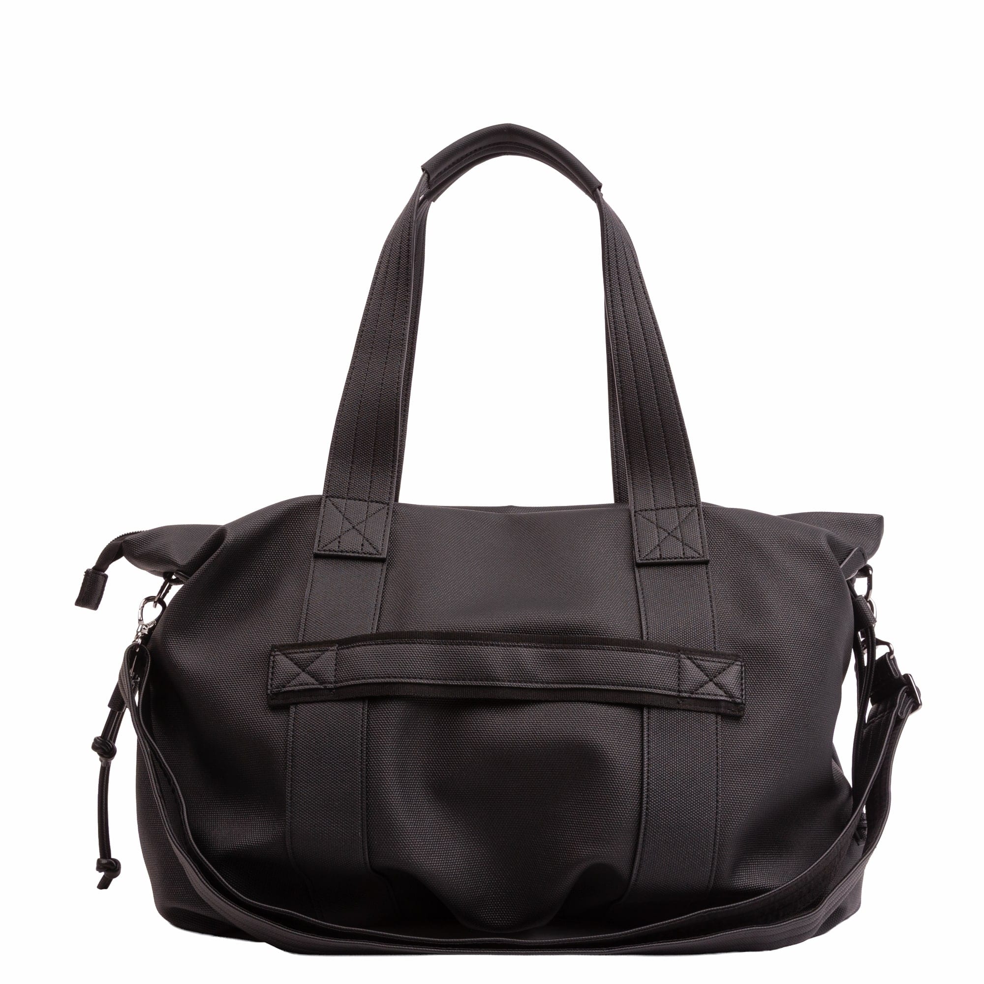 Piper Matte Luxe VL Hobo Tote Bag - BLACK 2 - 26759_PiperML_Black_Angle_04