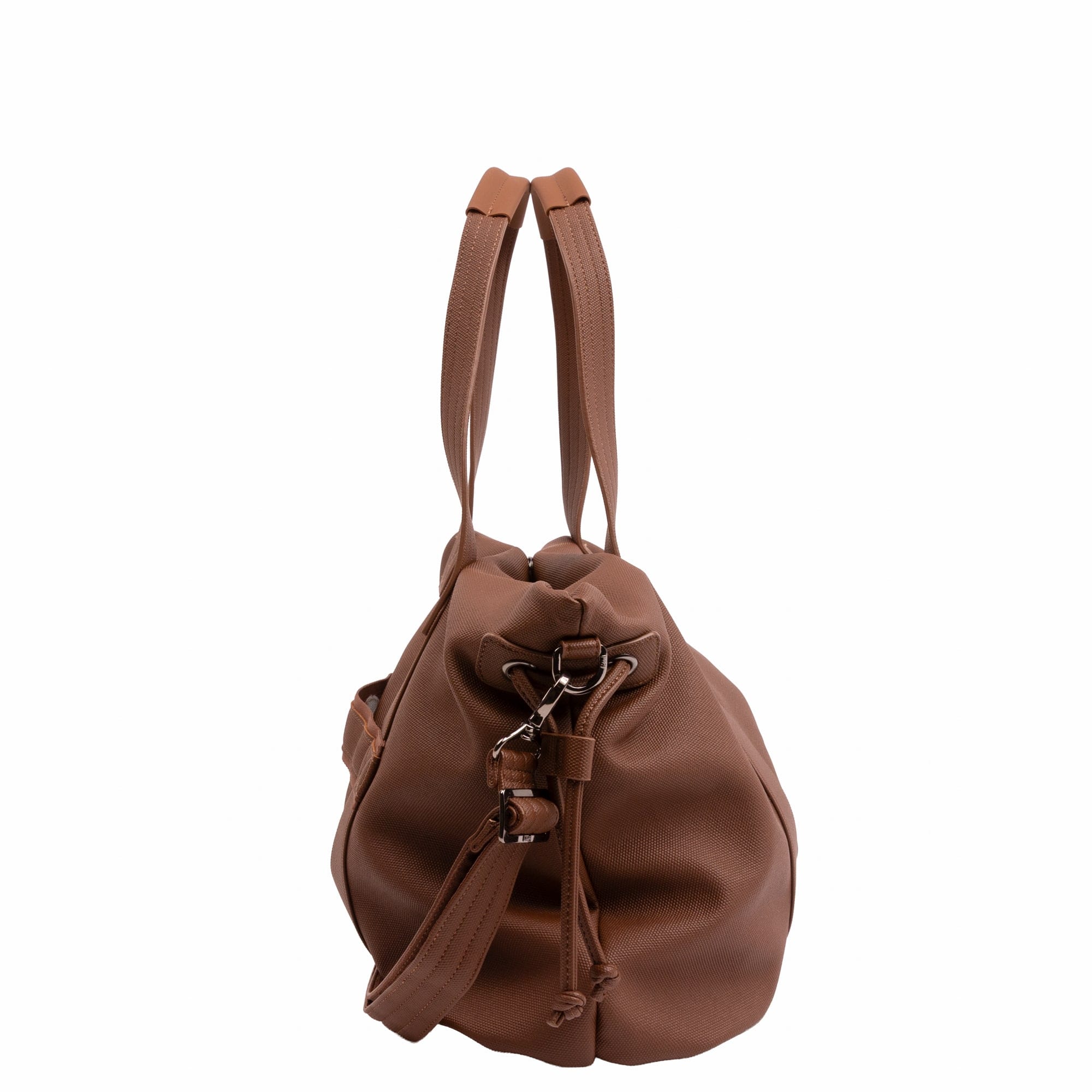Piper Matte Luxe VL Hobo Tote Bag - CHOCOLATE BROWN - 26760_PiperML_ChocolateBrown_Angle_03