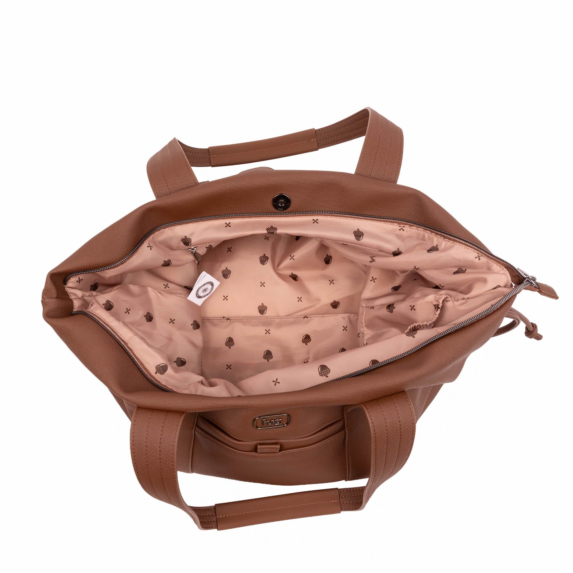 Piper Matte Luxe VL Hobo Tote Bag - CHOCOLATE BROWN - 26760_PiperML_ChocolateBrown_Angle_05