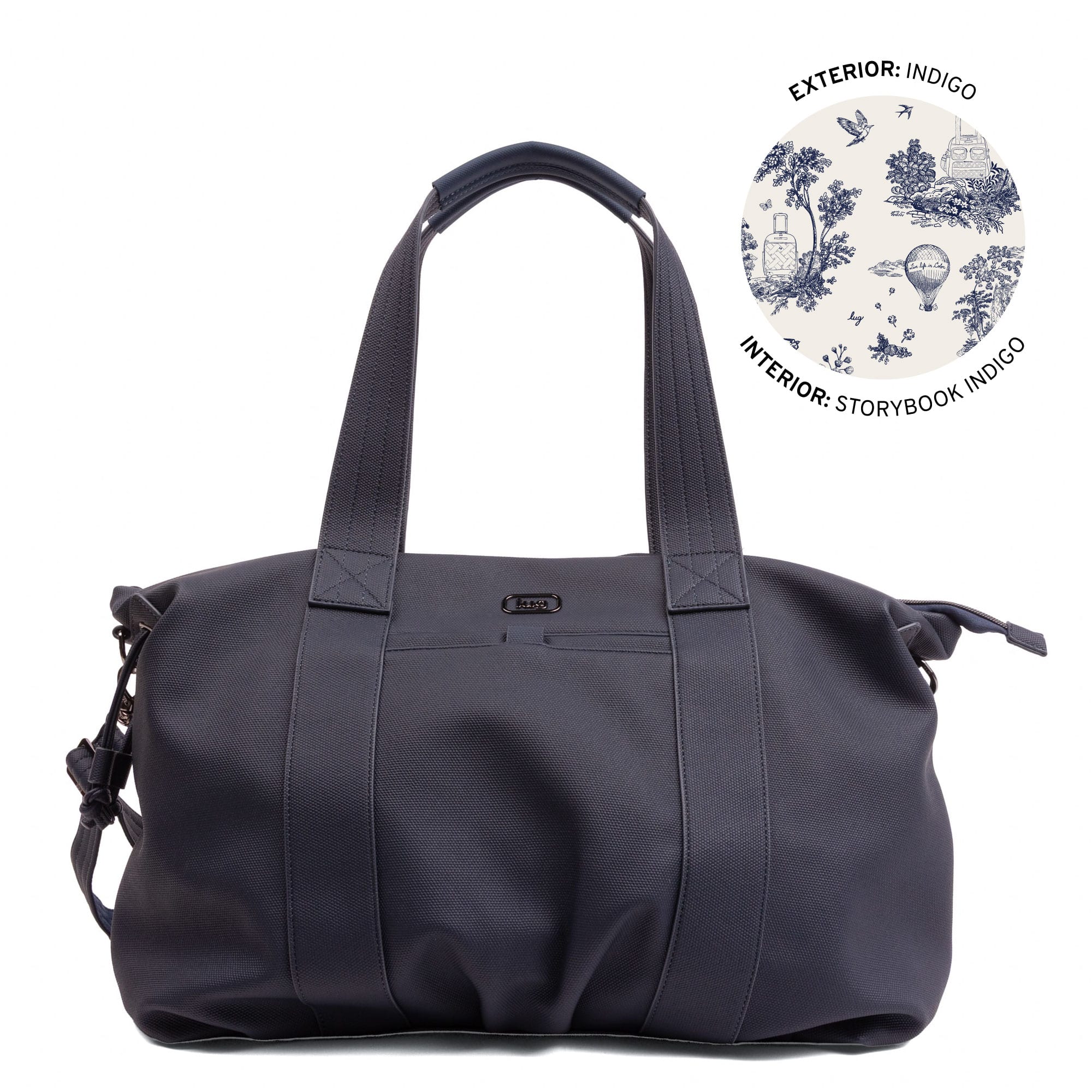 Piper Matte Luxe VL Hobo Tote Bag - INDIGO - 26762_PiperML_Indigo_Angle_01