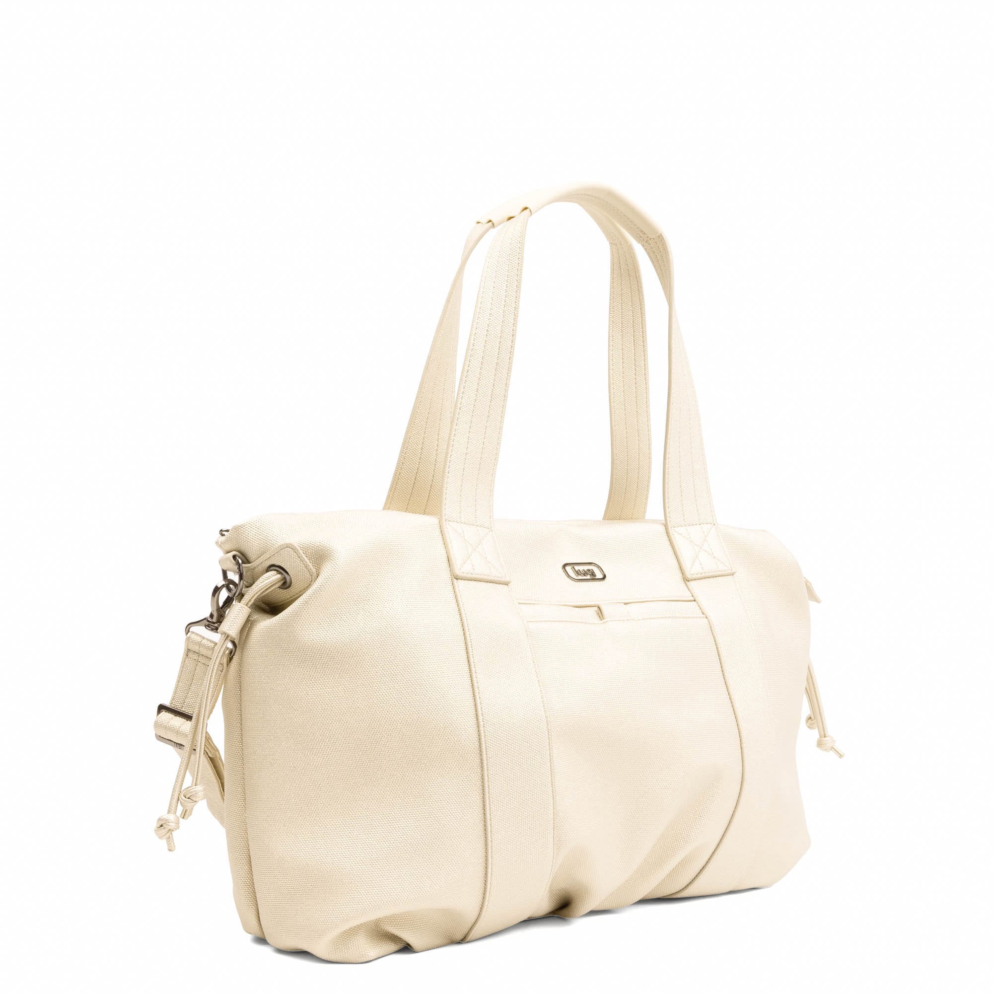 Piper Matte Luxe VL Hobo Tote Bag - METALLIC CHAMPAGNE - 26767_PiperML_MetallicChampagne_Angle_02