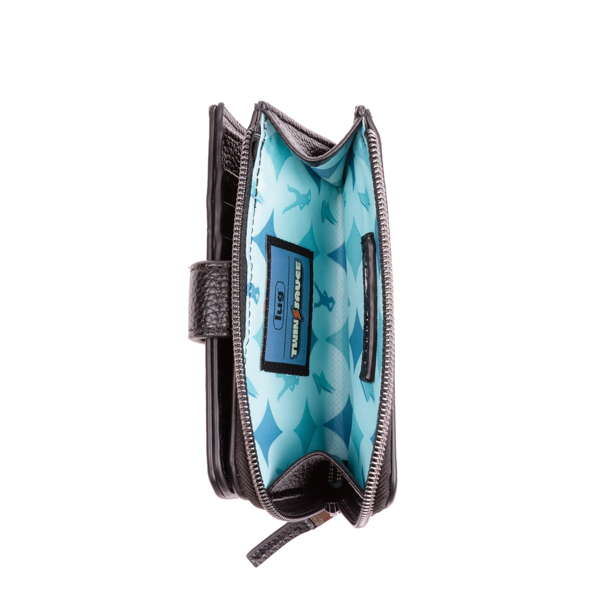 TWiNSAUCE x Lug Snappy Classic VL RFID Wallet - - 26871_LUGxTWiNSAUCE_SnappyVL_Black_Angle_05