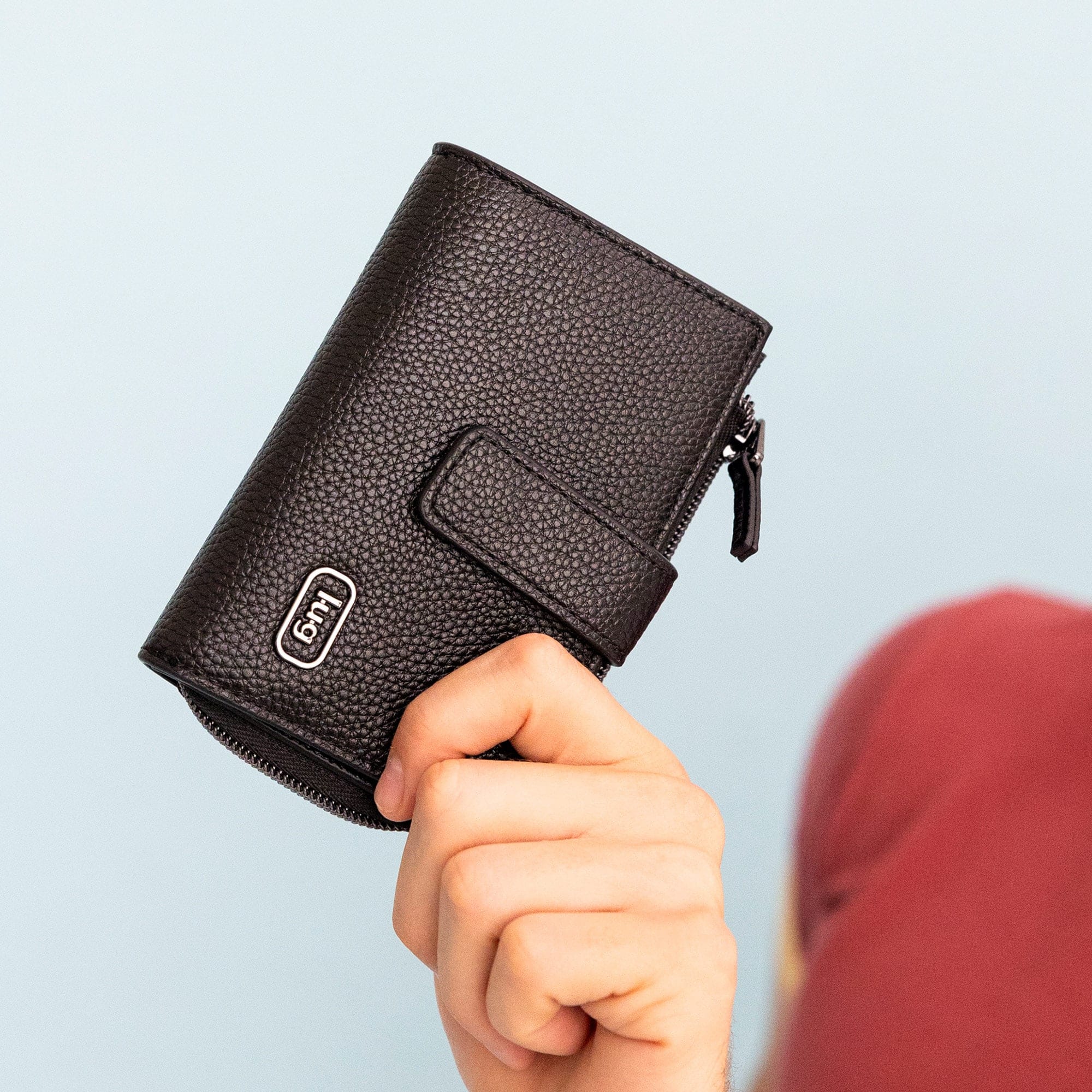 TWiNSAUCE x Lug Snappy Classic VL RFID Wallet - - 26871_LUGxTWiNSAUCE_SnappyVL_Black_Hover