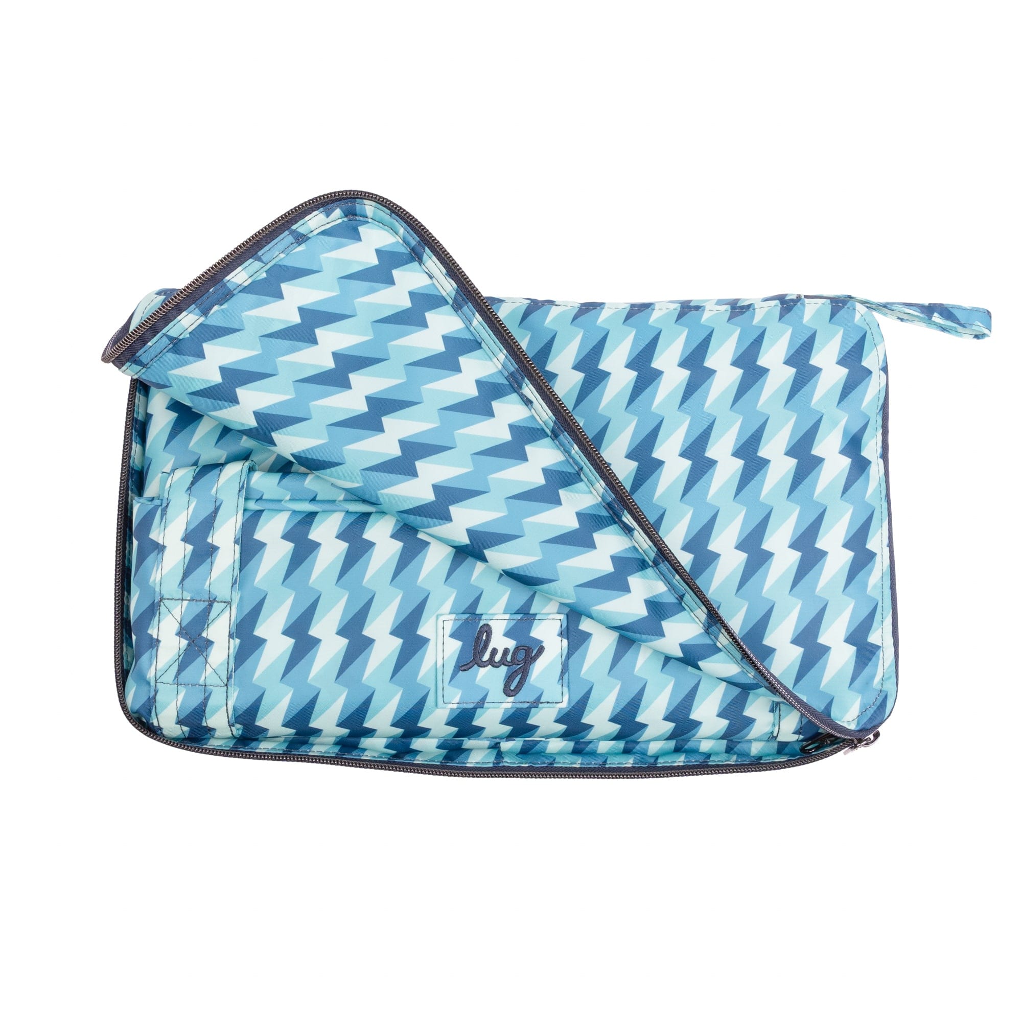 TWiNSAUCE x Lug Bossa Nova 2 Packable Duffel - - 26907_LUGxTWiNSAUCE_BossaNova2_BoltBlue_Angle_05