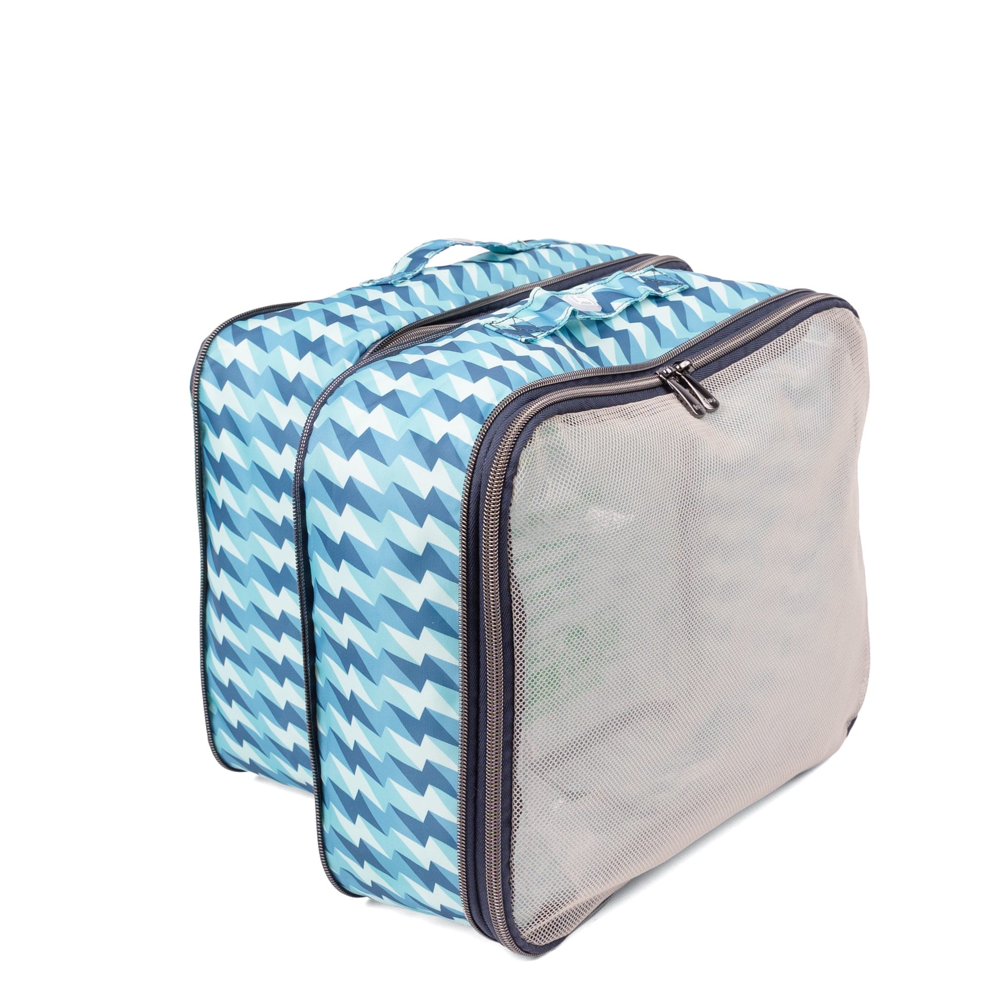 TWiNSAUCE x Lug Cargo 2pc Medium Compression Cubes - - 26915_LUGxTWiNSAUCE_Cargo2PC_BoltBlue_Angle_02