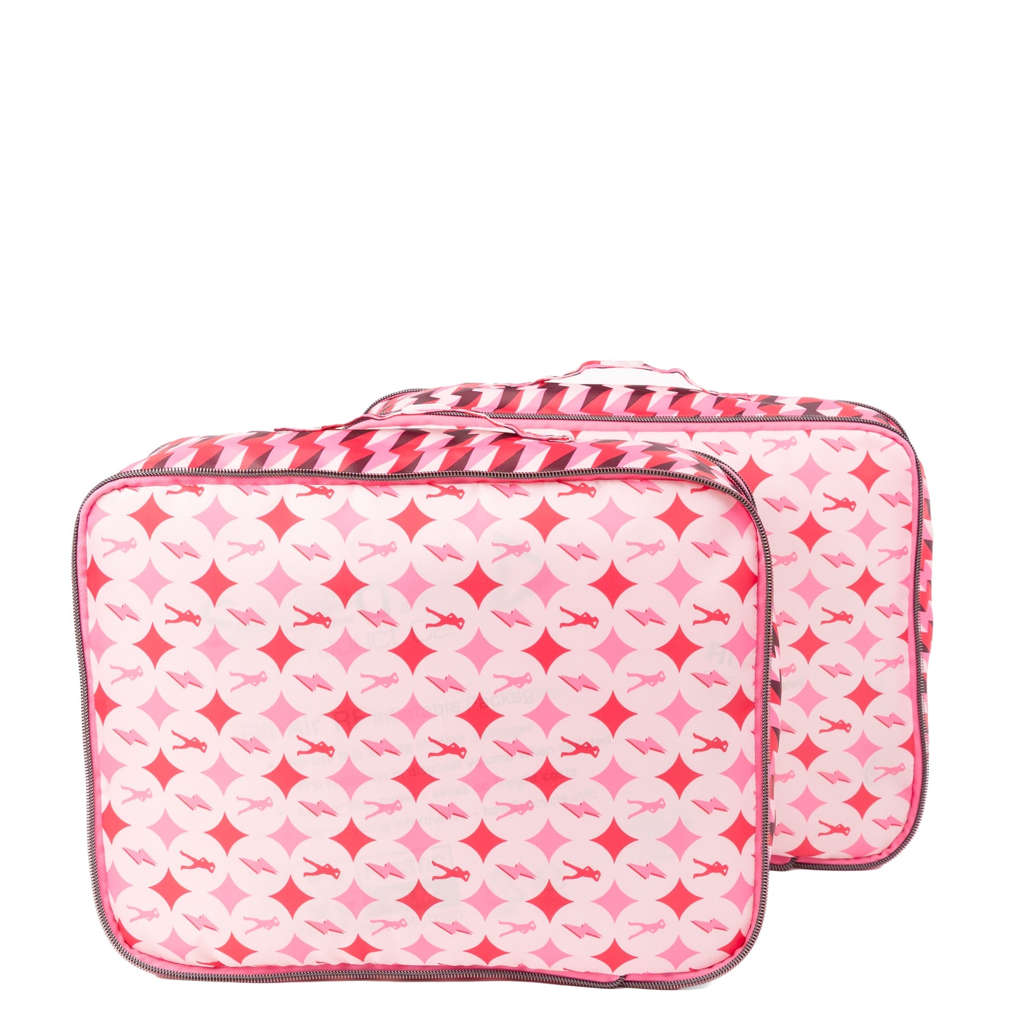 TWiNSAUCE x Lug Cargo 2pc Medium Compression Cubes - - 26917_LUGxTWiNSAUCE_Cargo2PC_BoltPink_Angle_04