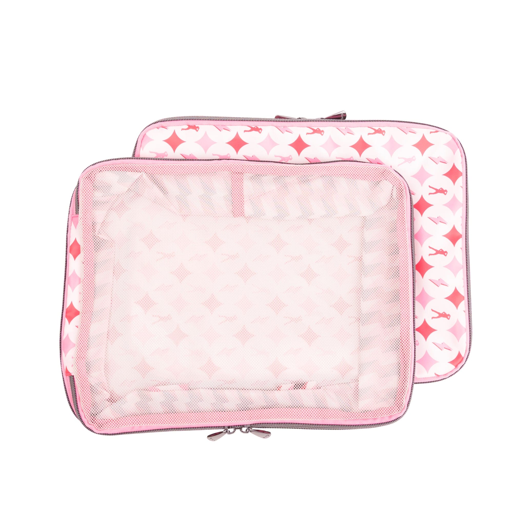 TWiNSAUCE x Lug Cargo 2pc Medium Compression Cubes - - 26917_LUGxTWiNSAUCE_Cargo2PC_BoltPink_Angle_05