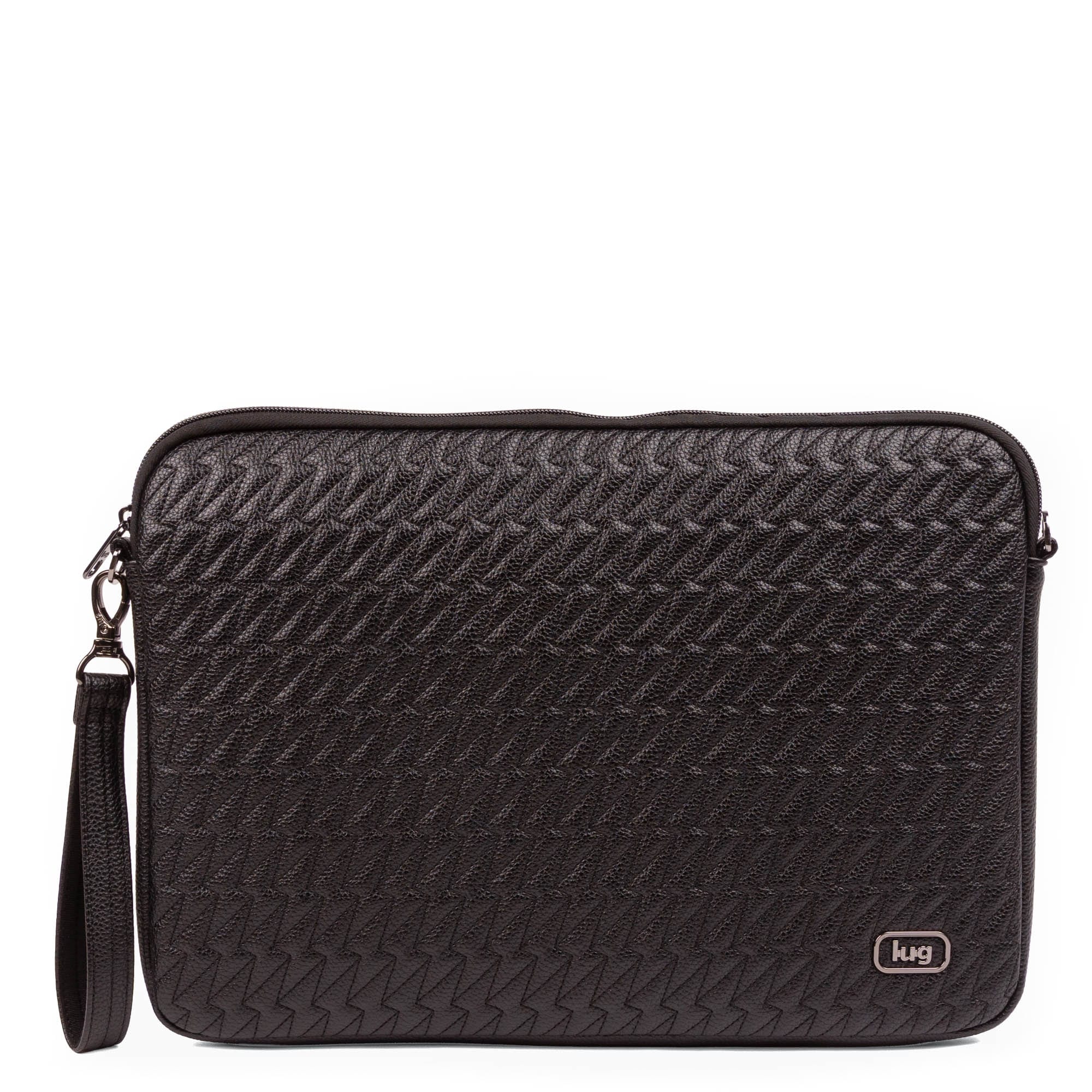 TWiNSAUCE x Lug Detour Classic VL 15" Laptop Sleeve - - 26927_LUGxTWiNSAUCE_DetourVL-15in_Black_Angle_01
