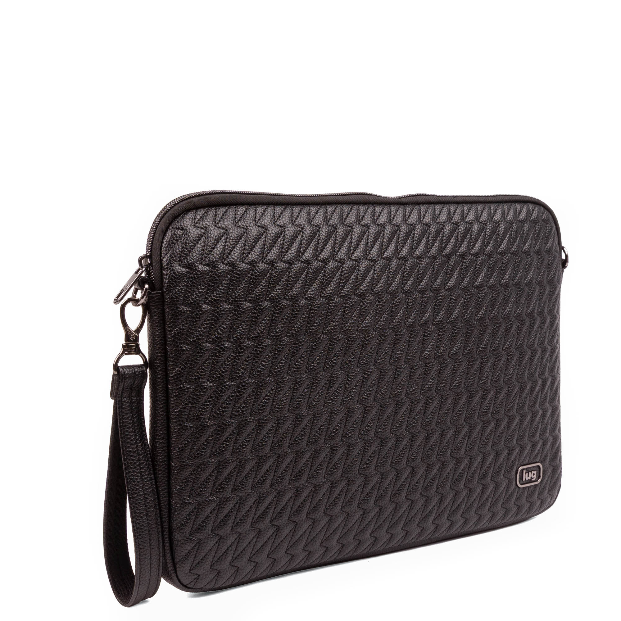 TWiNSAUCE x Lug Detour Classic VL 15" Laptop Sleeve - - 26927_LUGxTWiNSAUCE_DetourVL-15in_Black_Angle_02