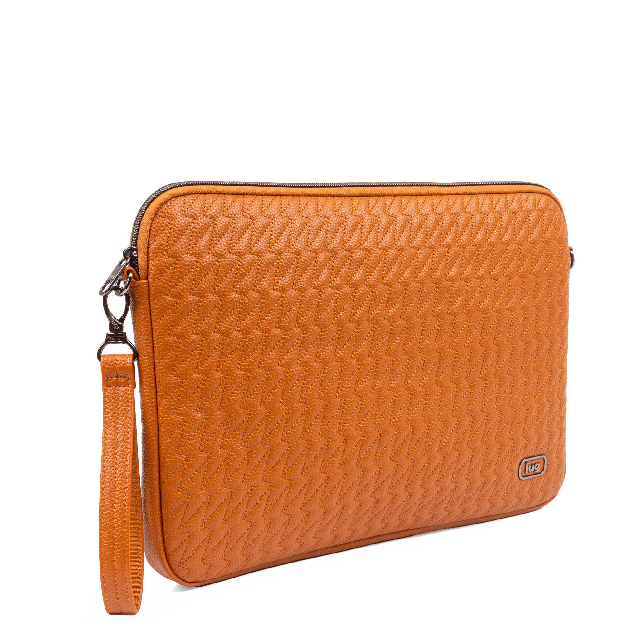 TWiNSAUCE x Lug Detour Classic VL 15" Laptop Sleeve - - 26928_LUGxTWiNSAUCE_DetourVL-15in_Cappuccino_Angle_02