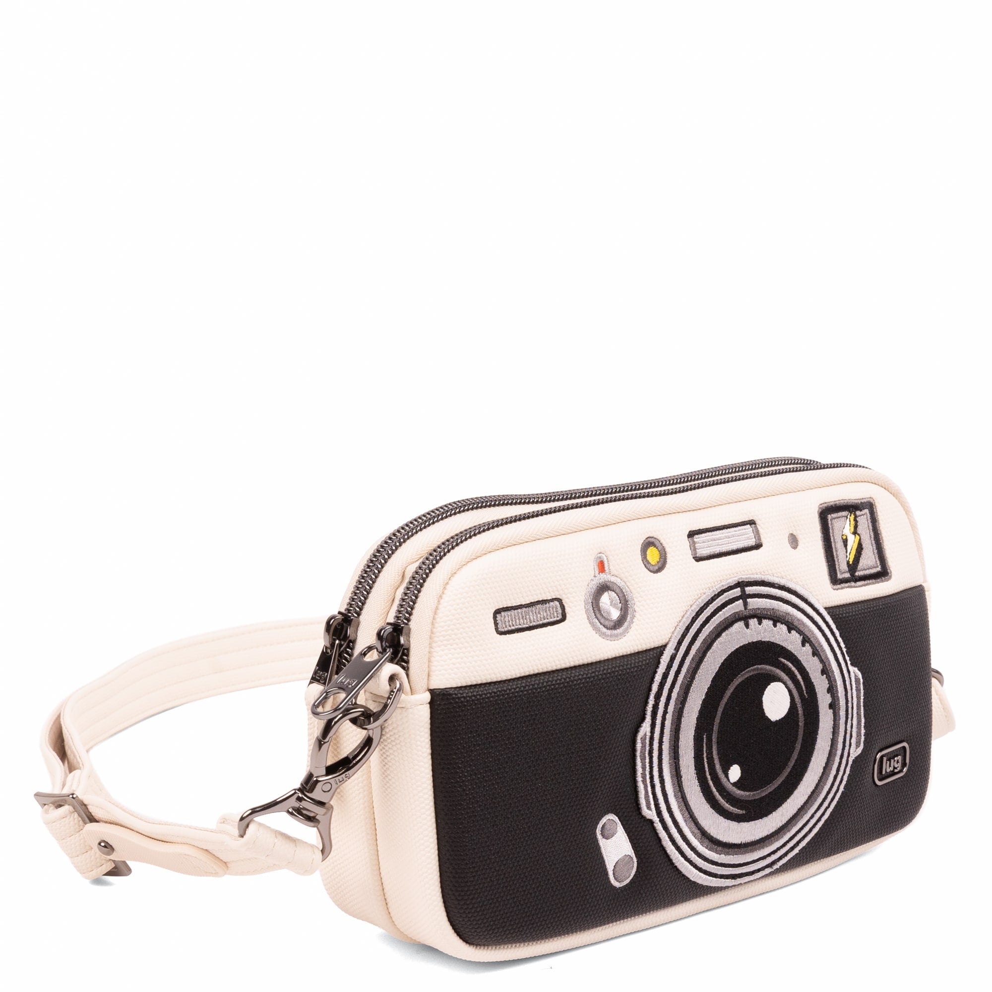 TWiNSAUCE x Lug Capture Coupe XL Matte Luxe VL Crossbody Bag - - 26932_LUGxTWiNSAUCE_CaptureCoupeXL-MatteLuxeVL_Black_Angle_02