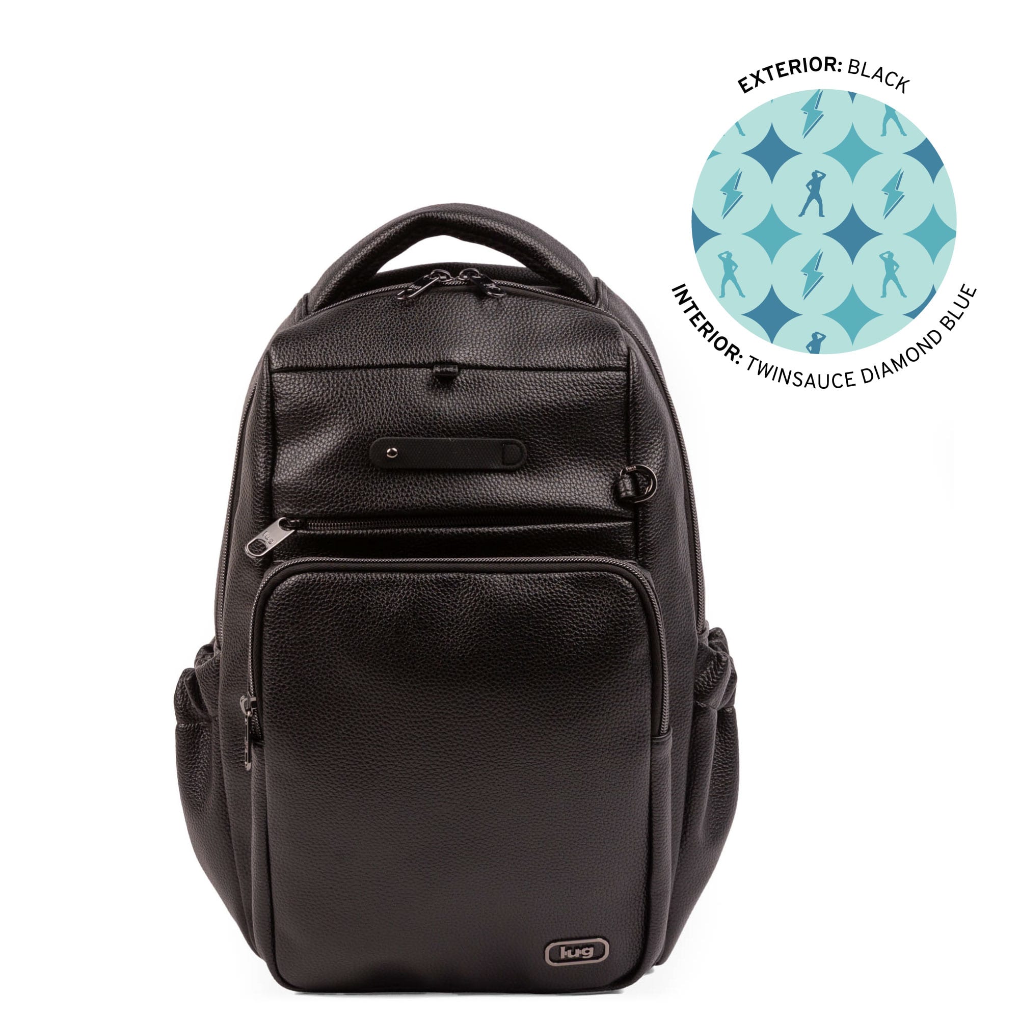 TWiNSAUCE x Lug Hopper 2 Classic VL Backpack - - 26937_LUGxTWiNSAUCE_Hopper2VL_Black_01