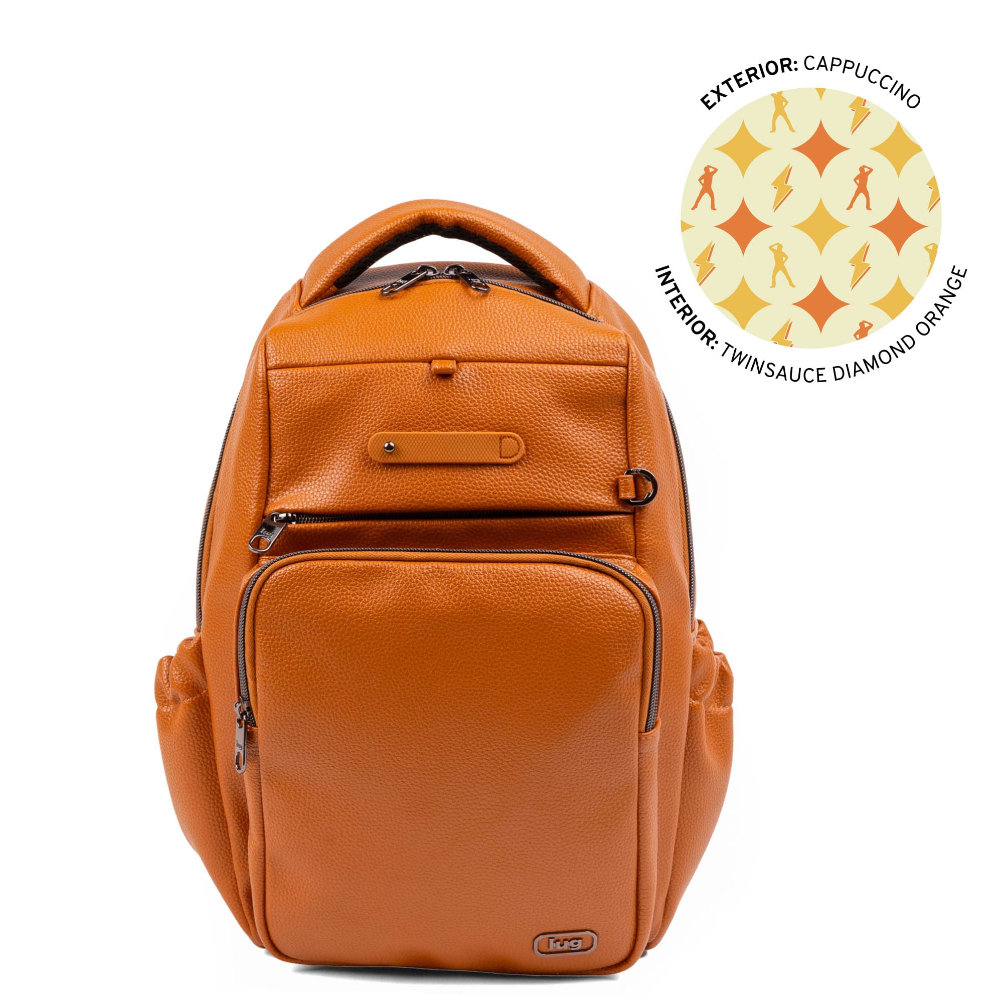 TWiNSAUCE x Lug Hopper 2 Classic VL Backpack - - 26938_LUGxTWiNSAUCE_Hopper2VL_Cappuccino_Angle_01