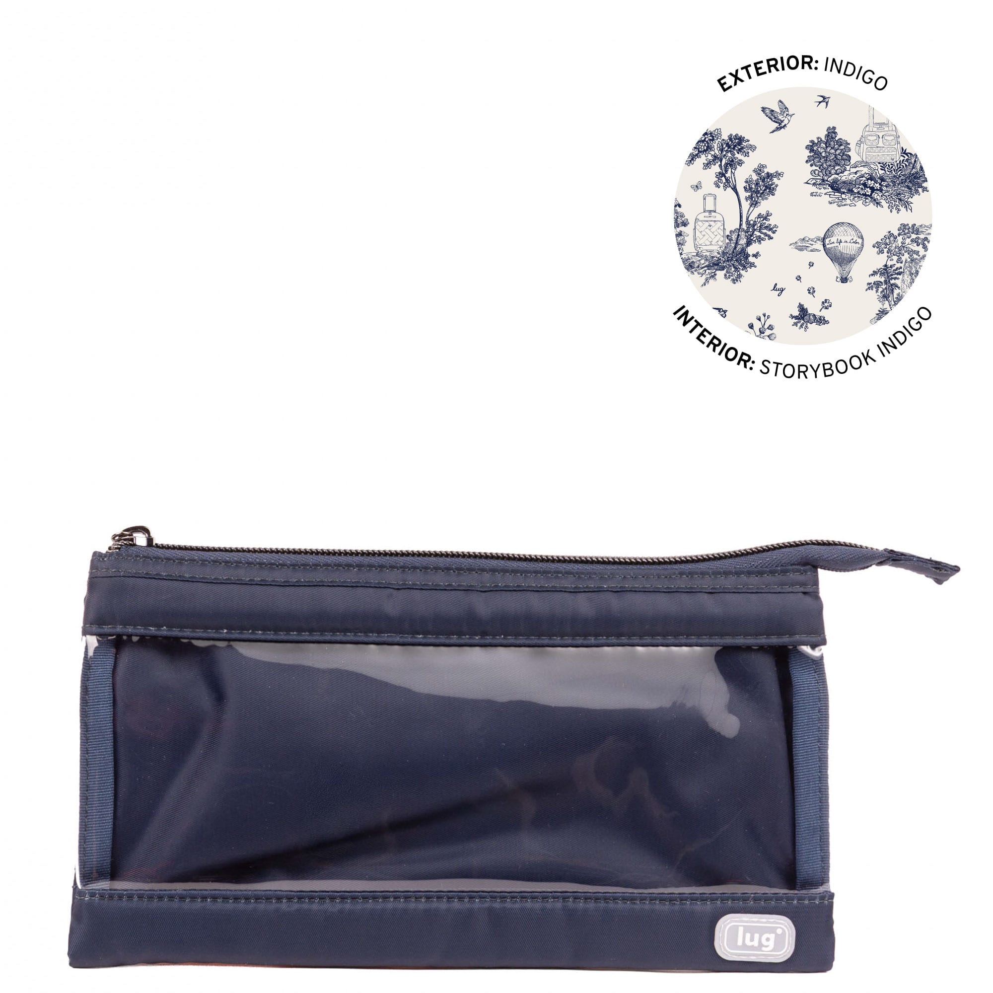 Transport Medium Storage Envelope Duo - INDIGO - 27108_TransportDuo_Indigo_Angle_01