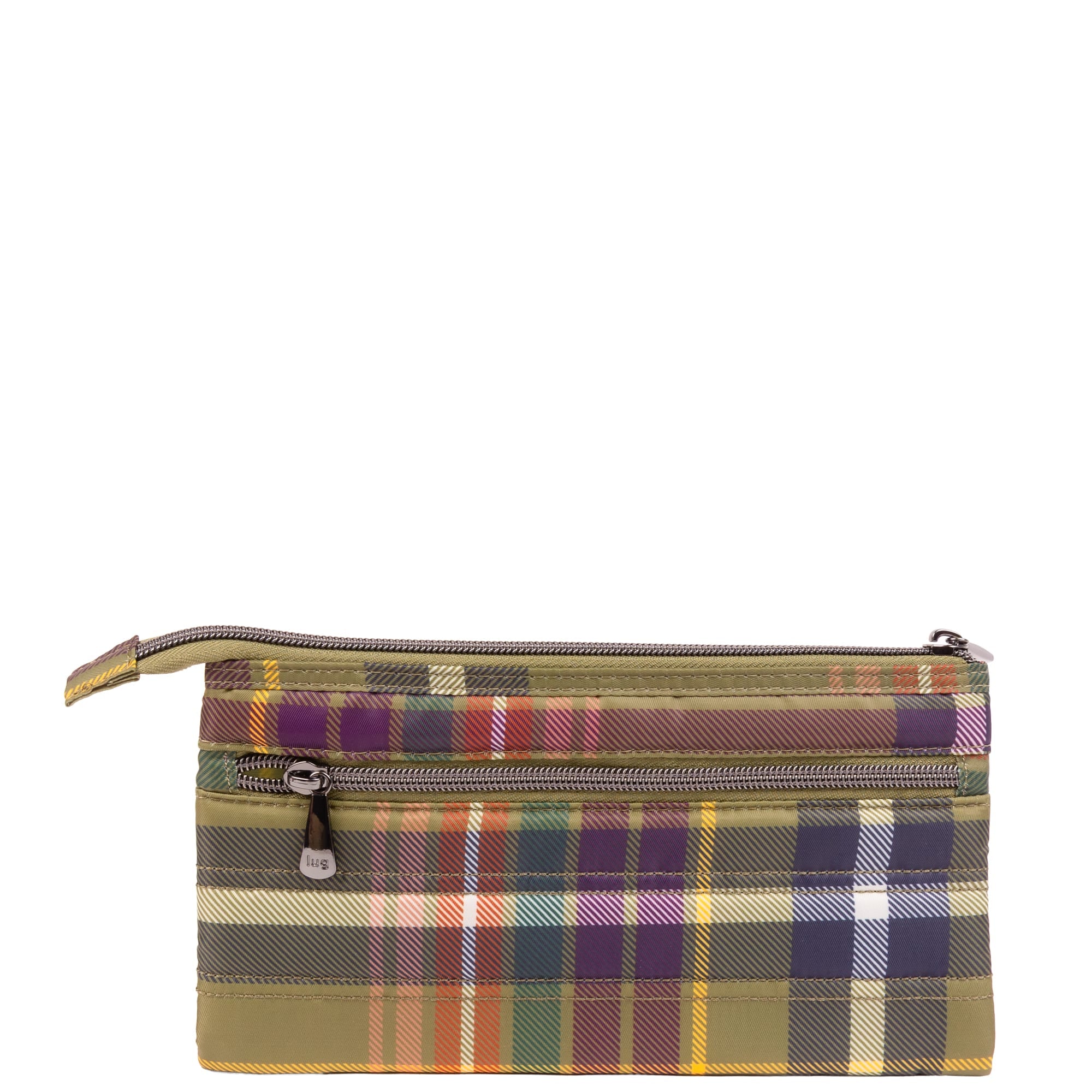 Transport Medium Storage Envelope Duo - AUTUMN PLAID - 27110_TransportDuo_AutumnPlaid_Angle_03