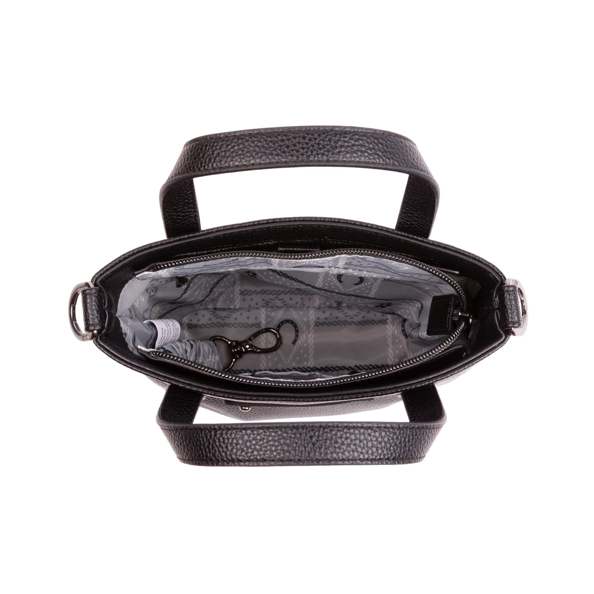 Side Step Classic VL Crossbody Bag - BLACK - 27112_SideStepVL_Black_Angle_05