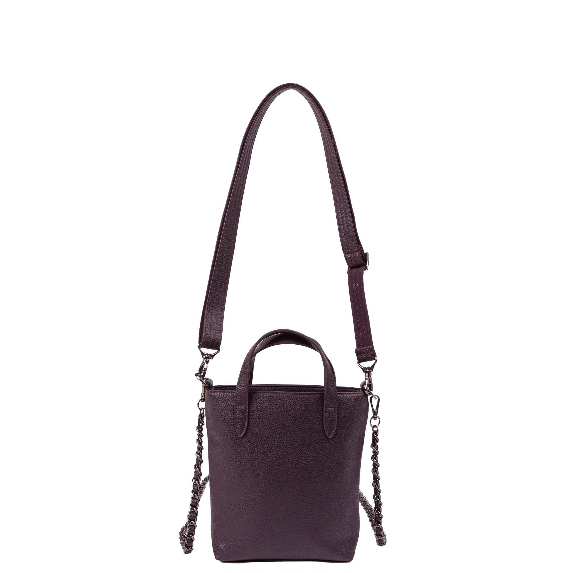 Side Step Classic VL Crossbody Bag - PLUM - 27113_SideStepVL_Plum_Angle_04