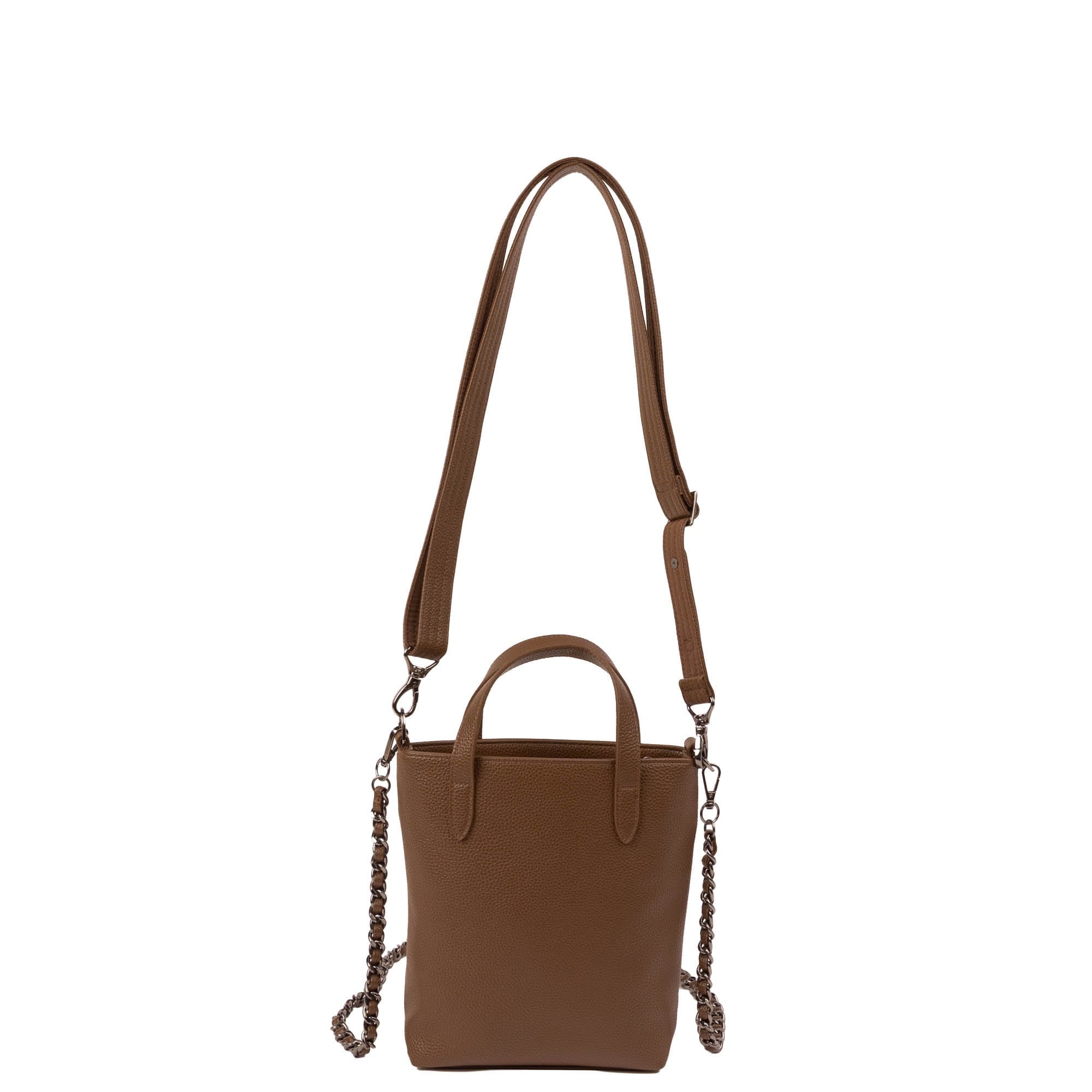 Side Step Classic VL Crossbody Bag - CHOCOLATE BROWN - 27114_SideStepVL_ChocolateBrown_Angle_04