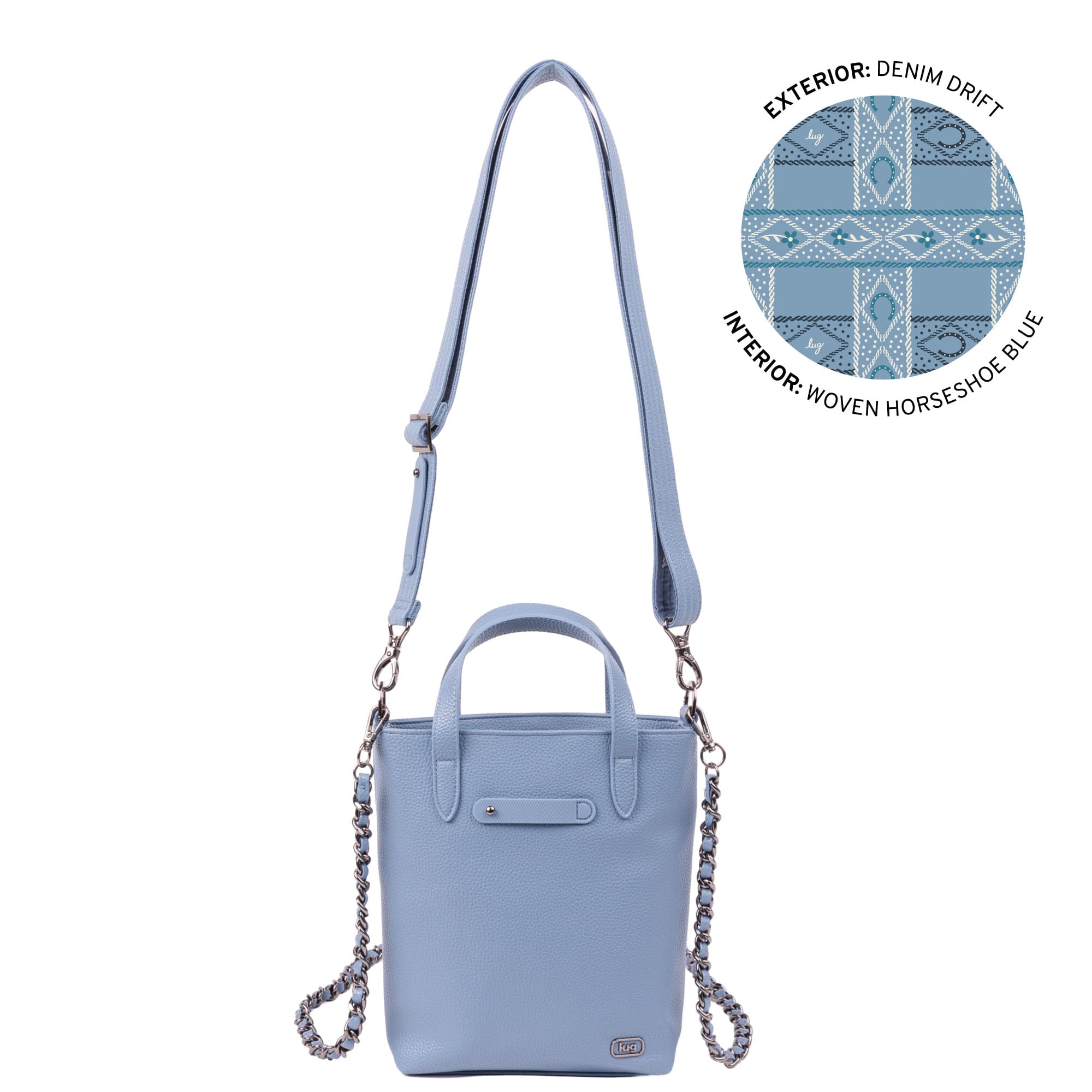 Side Step Classic VL Crossbody Bag - DENIM DRIFT - 27115_SideStepVL_DenimDrift_Angle_01