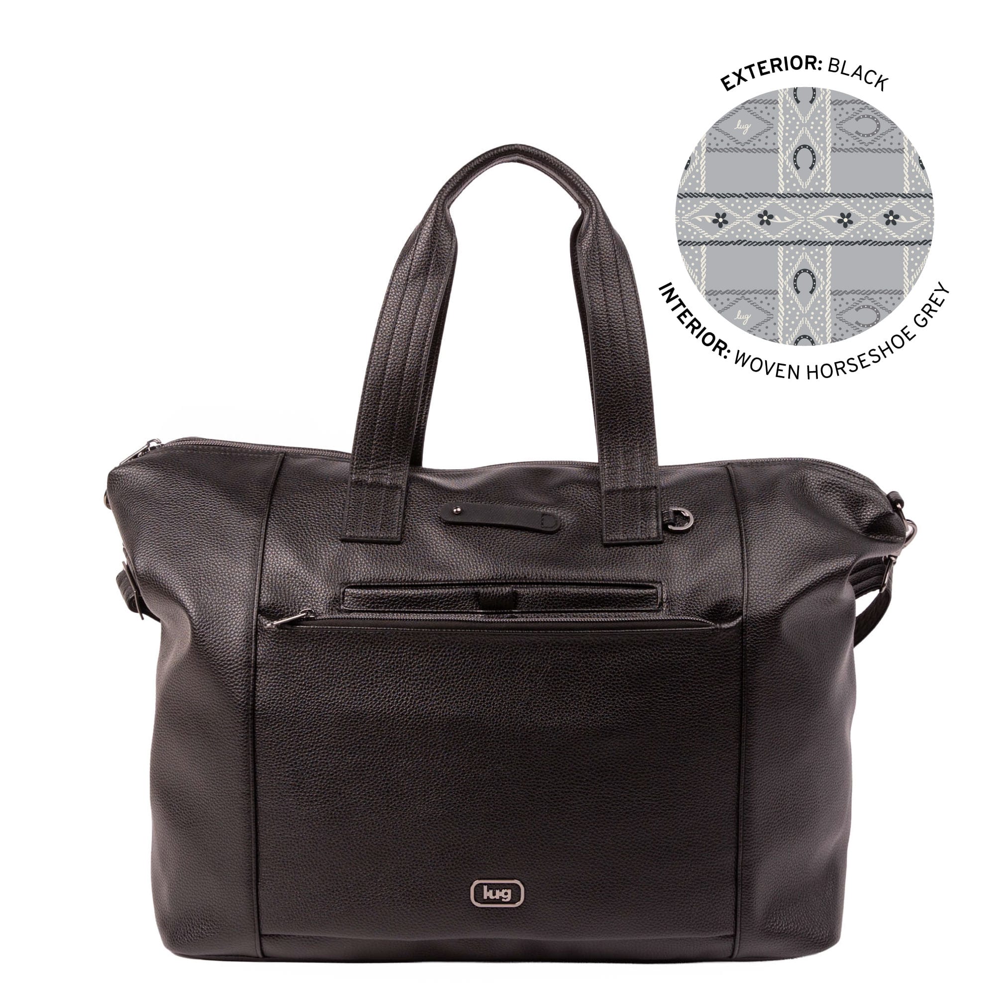 Vibe Classic VL Oversized Carry-All Tote - BLACK - 27118_VibeVL_Black_Angle_01