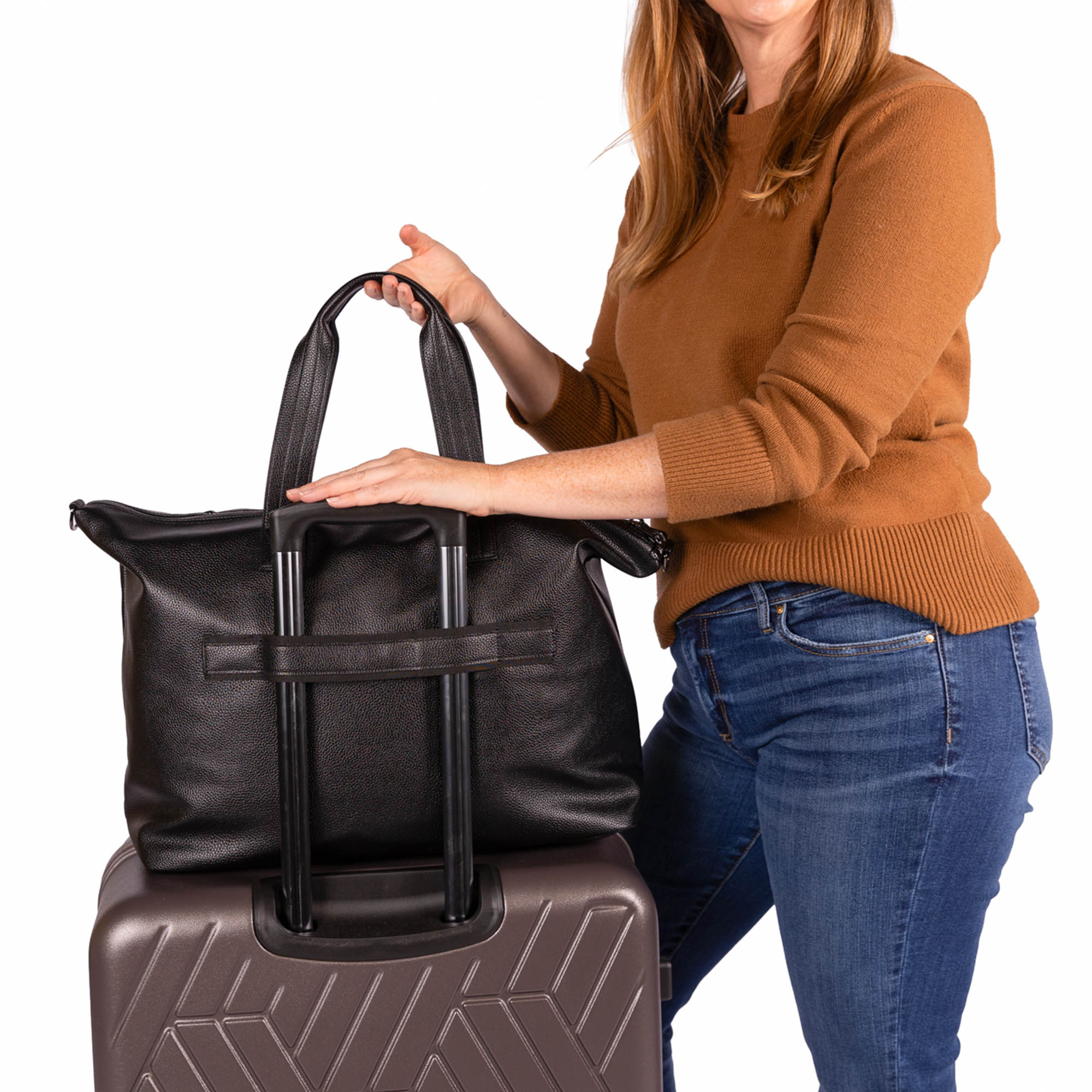 Vibe Classic VL Oversized Carry-All Tote - - 27118_VibeVL_Black_BagProportion_03