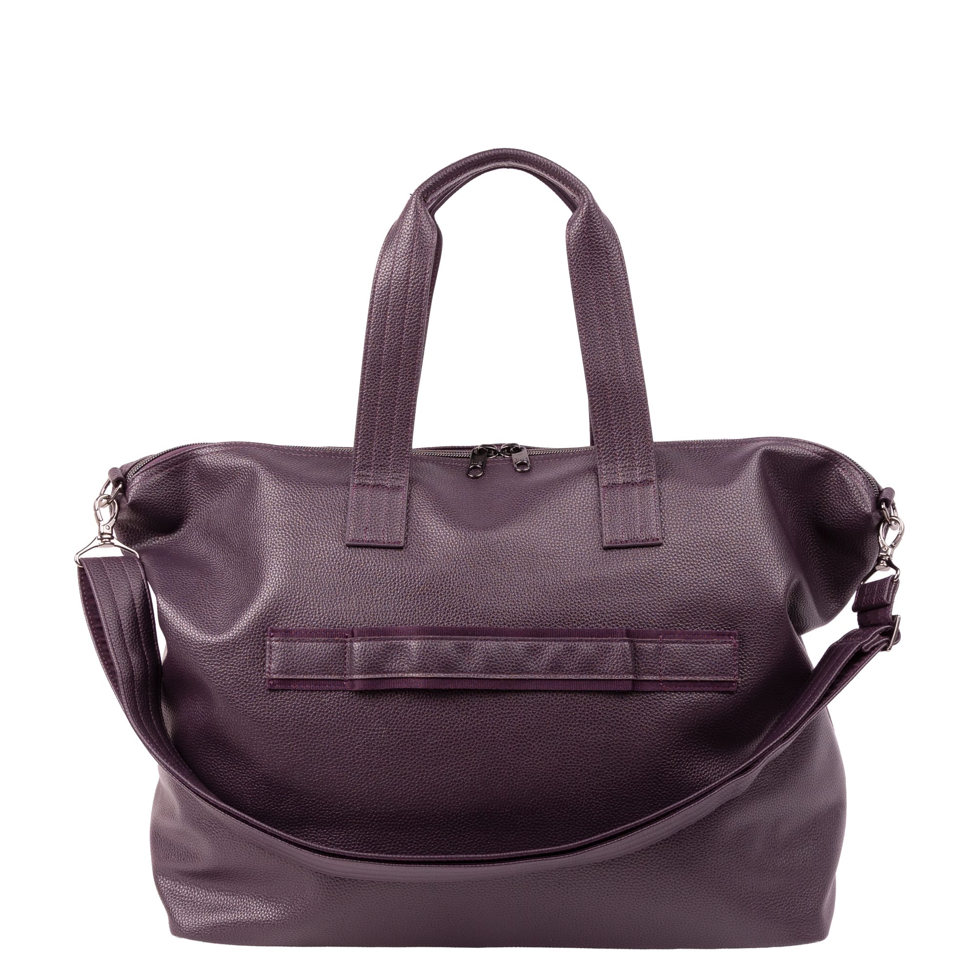 Vibe Classic VL Oversized Carry-All Tote - PLUM - 27119_VibeVL_Plum_Angle_04