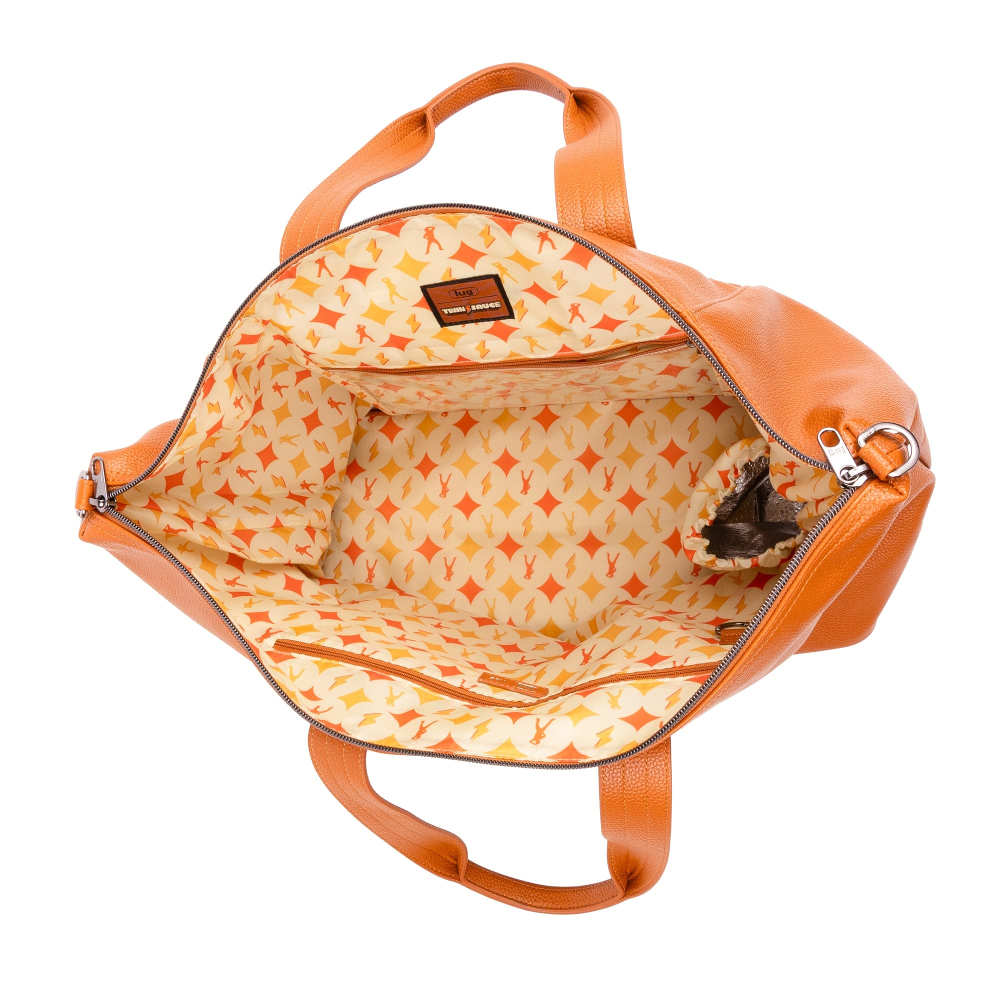 TWiNSAUCE x Lug Vibe Classic VL Oversized Carry-All Tote - - 27123_LUGxTWiNSAUCE_VibeVL_Cappuccino_Angle_05