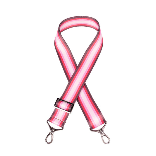 TWiNSAUCE x Lug 1.5" Webbed Strap - - 27127_LUGxTWiNSAUCE_1.5_22WebbedStrap_TwinsauceStripePink_Angle_01