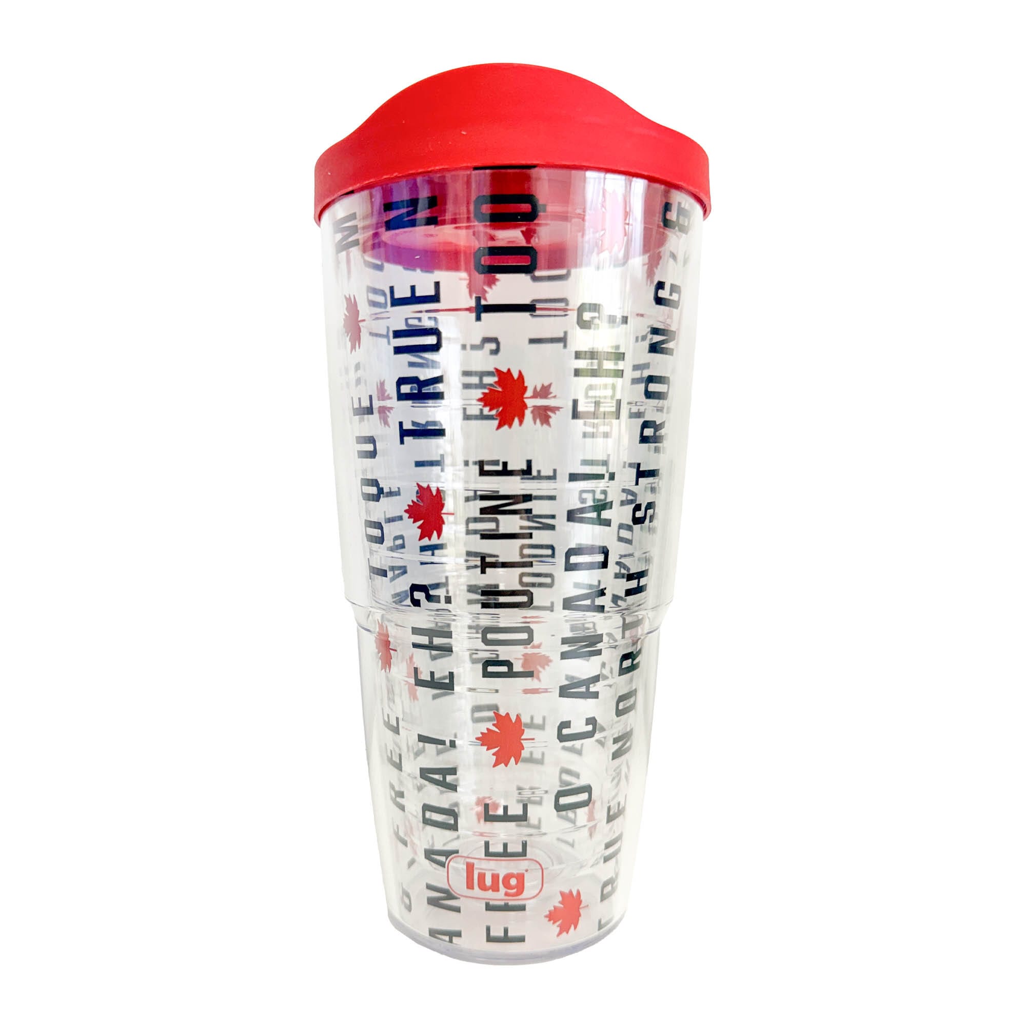 Patriotic Tervis Tumbler Cup 24oz - CANADA SAYINGS - 27140_PatrioticTervis24oz_CanadaSayings