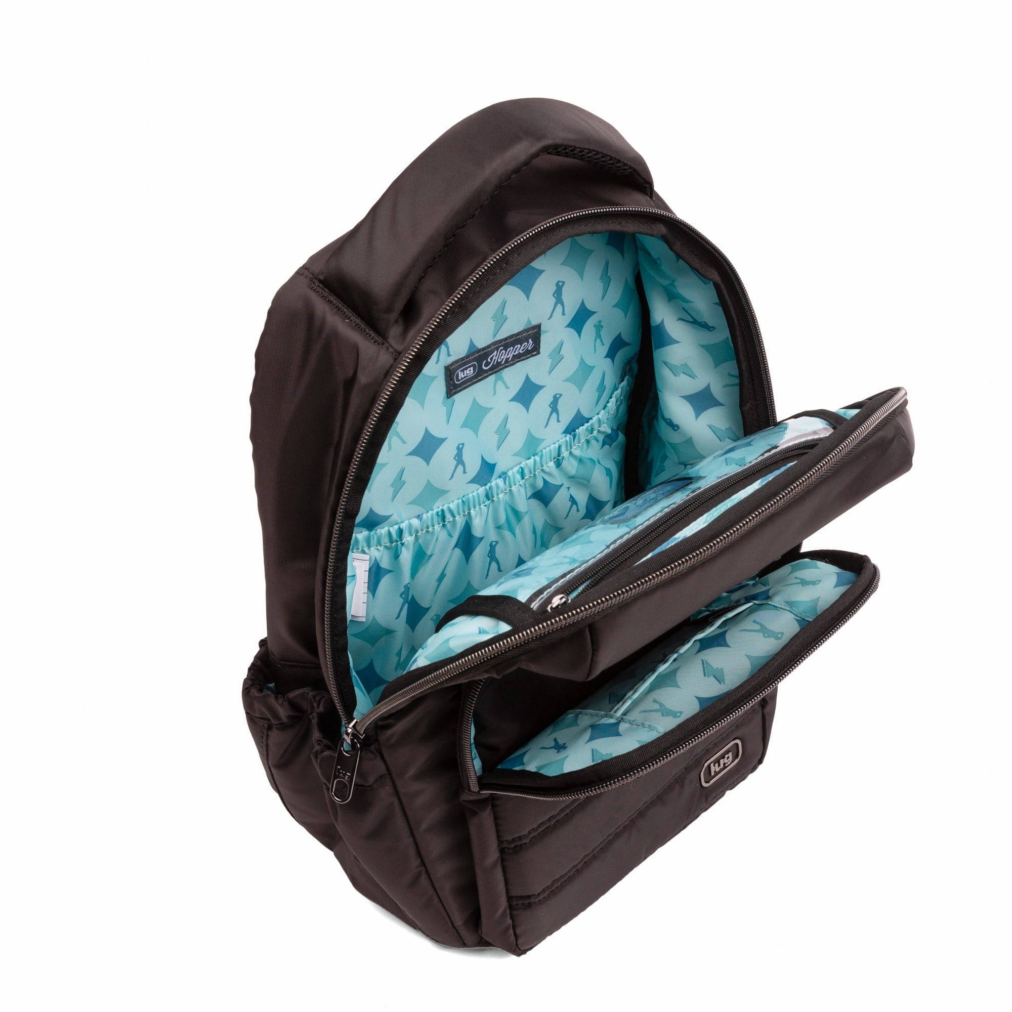 TWiNSAUCE x Lug Hopper 2 Backpack - - 27151_LUGxTWiNSAUCE_Hopper2_Black_Angle_05