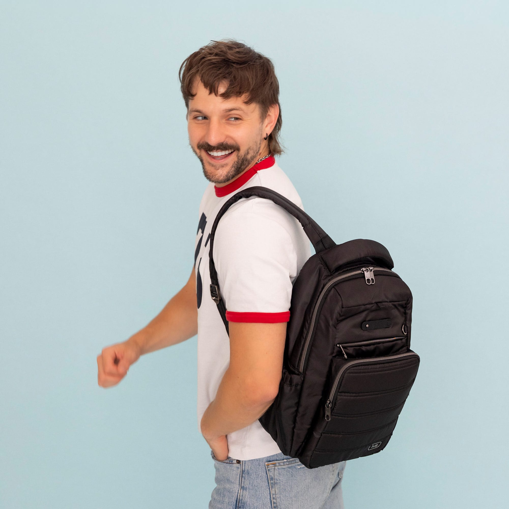 TWiNSAUCE x Lug Hopper 2 Backpack - - 27151_LUGxTWiNSAUCE_Hopper2_Black_Hover