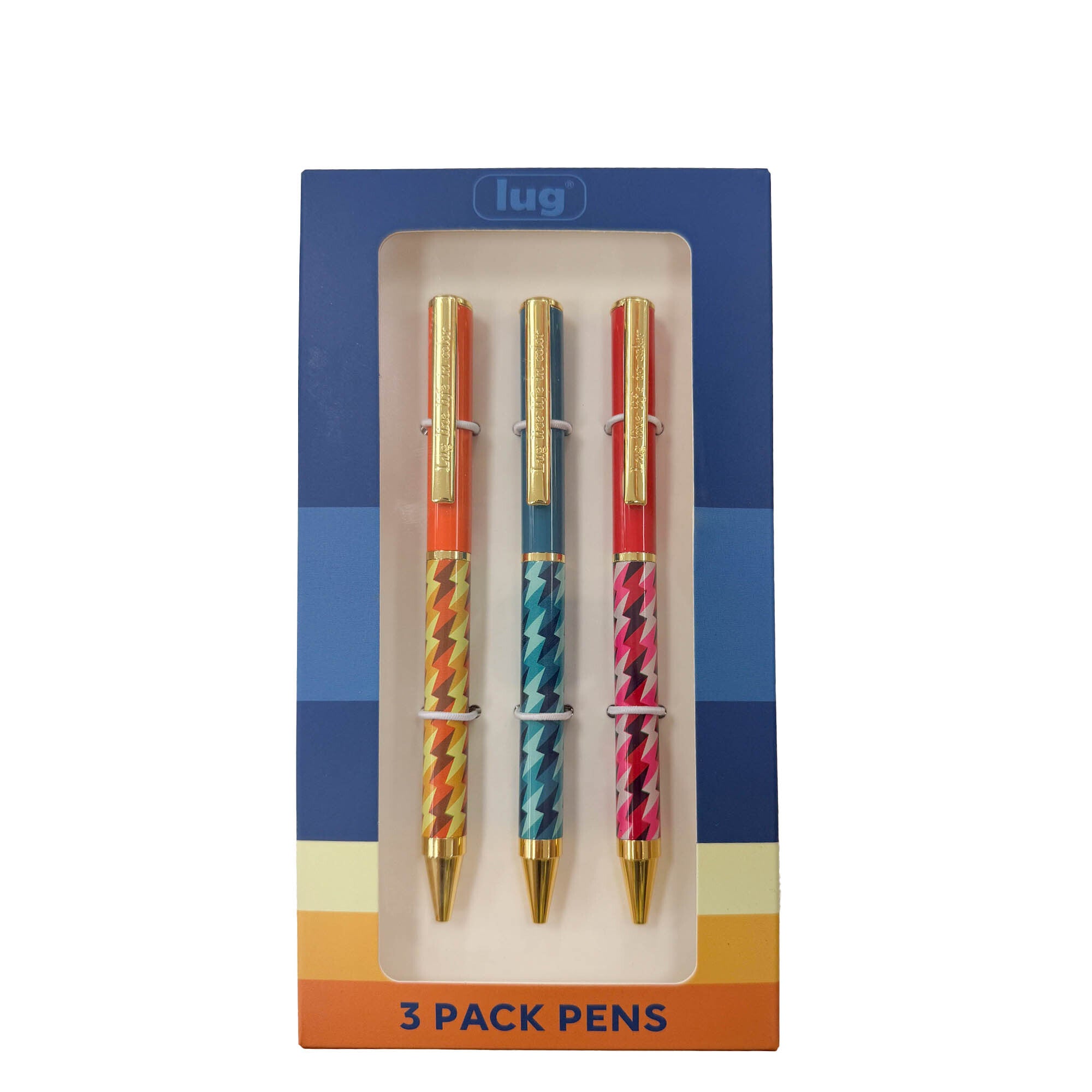 TWiNSAUCE x Lug Lug Pens 3pk - - 27173_Scribble_Pens3Pk_TwinSauce_Angle_01