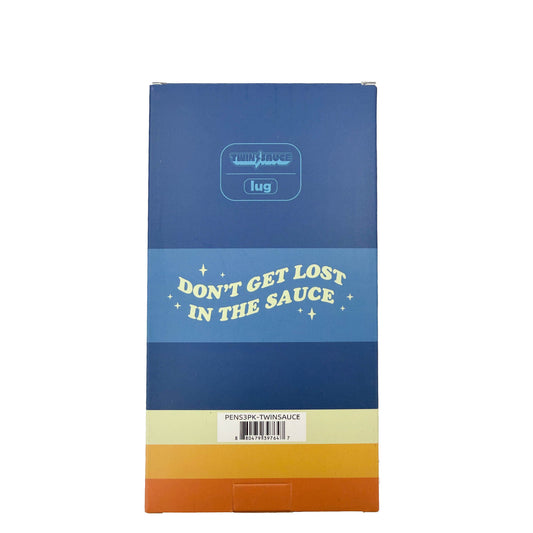 TWiNSAUCE x Lug Lug Pens 3pk - - 27173_Scribble_Pens3Pk_TwinSauce_Angle_02