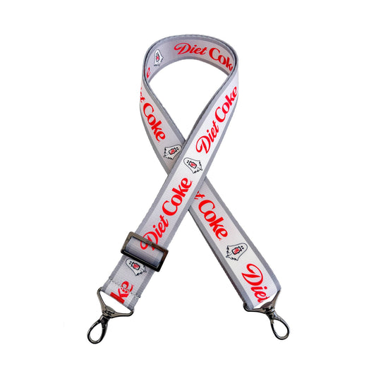 Diet Coke x Lug 1.5" Webbed Strap - DIET COKE GHOST - 27540_DietCokeStrap_DietCokeGhost_Angle_01