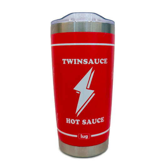 TWiNSAUCE x Lug Guzzle Tumbler - TWiNSAUCE SAUCE - 27605_Guzzle_TwinSauce_Angle_01