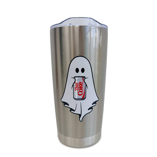 Diet Coke x Lug Guzzle Tumbler - DIET COKE GHOST - 27640_Guzzle_DietCokeGhost_Angle_01