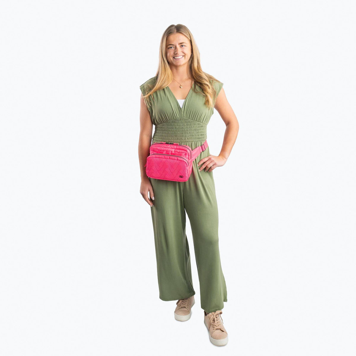 Double Back Belt Bag - - 48113696-ca2b-4871-b9af-1e85b6decd06