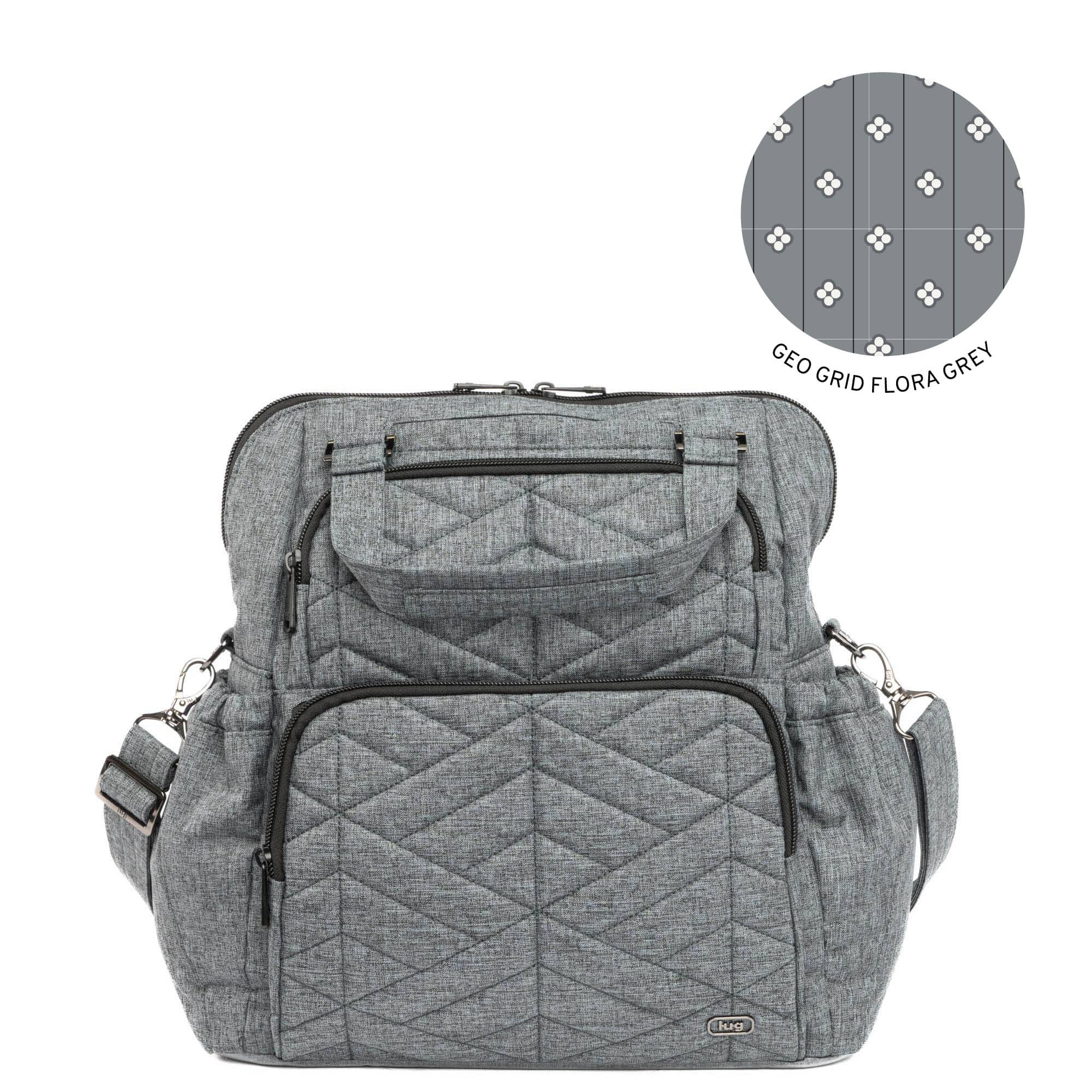Legacy Collection Canter Convertible Tote Bag - HEATHER GREY - 9efea5e8-a8bf-4141-8aef-6b580625b278
